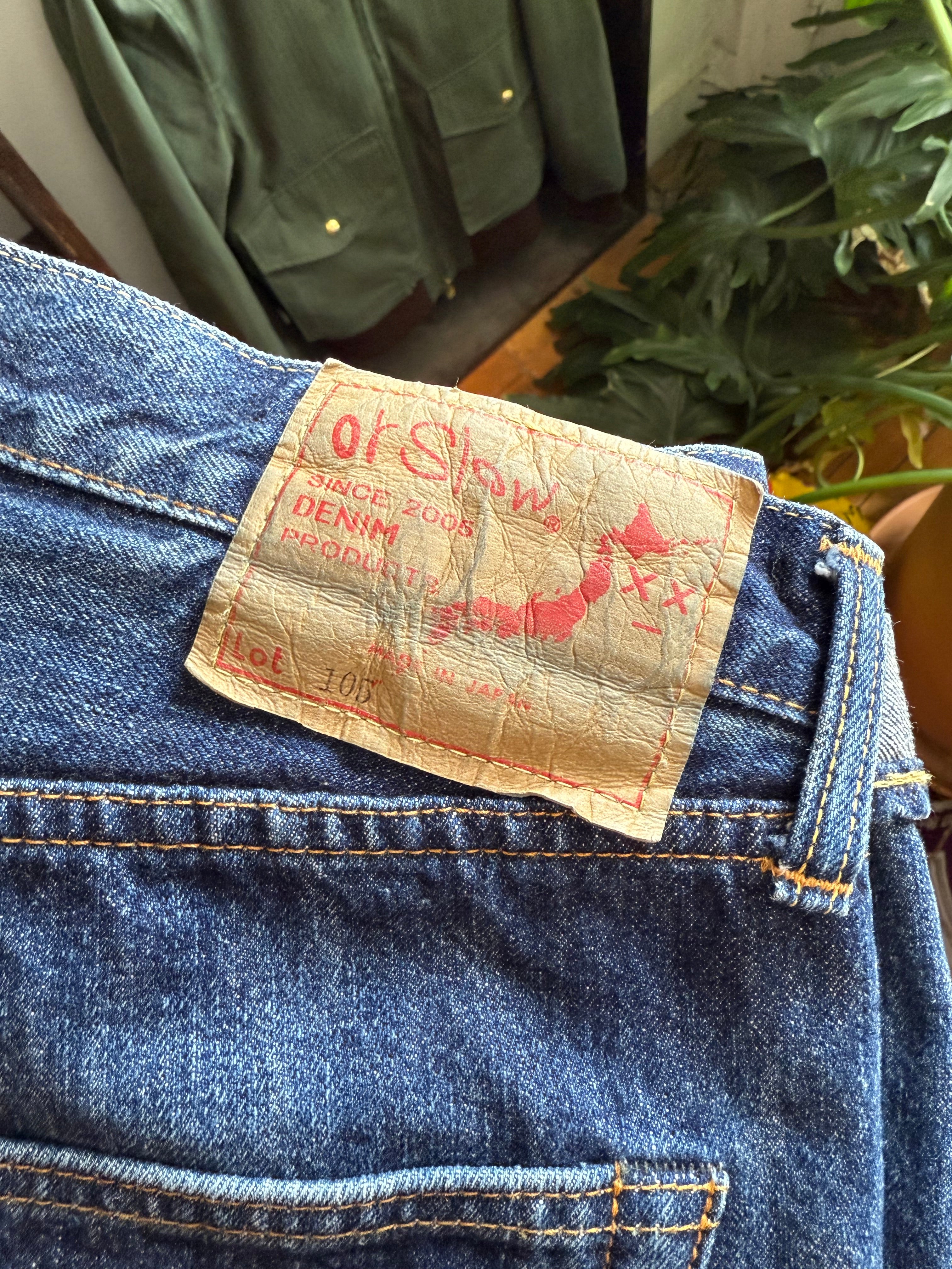 Gently Used orSlow 105 Jeans - 2 Year Darker Wash - Size 2