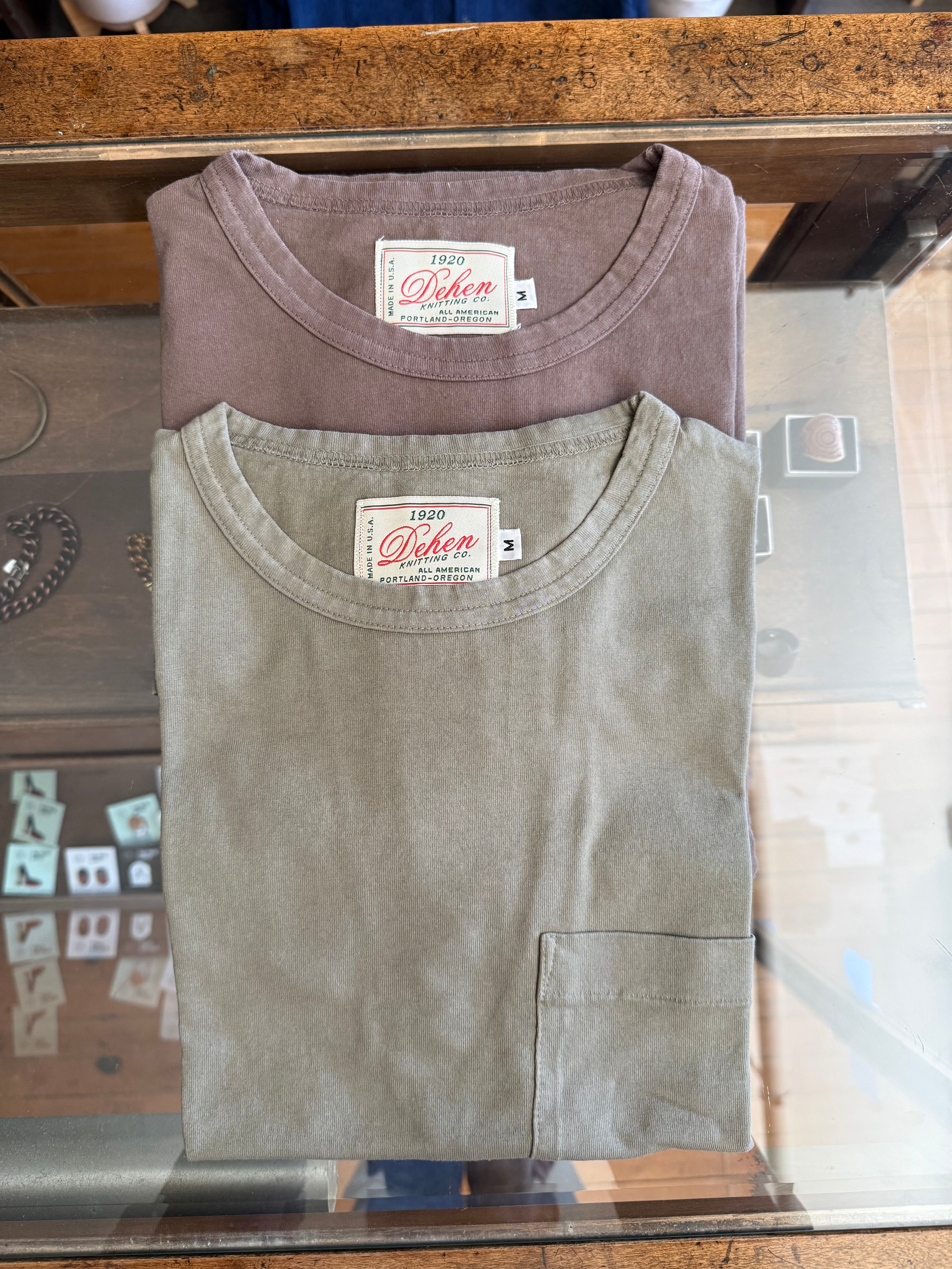 Gently Used Dehen Heavy Duty Pocket Tee 2-Pack - Medium