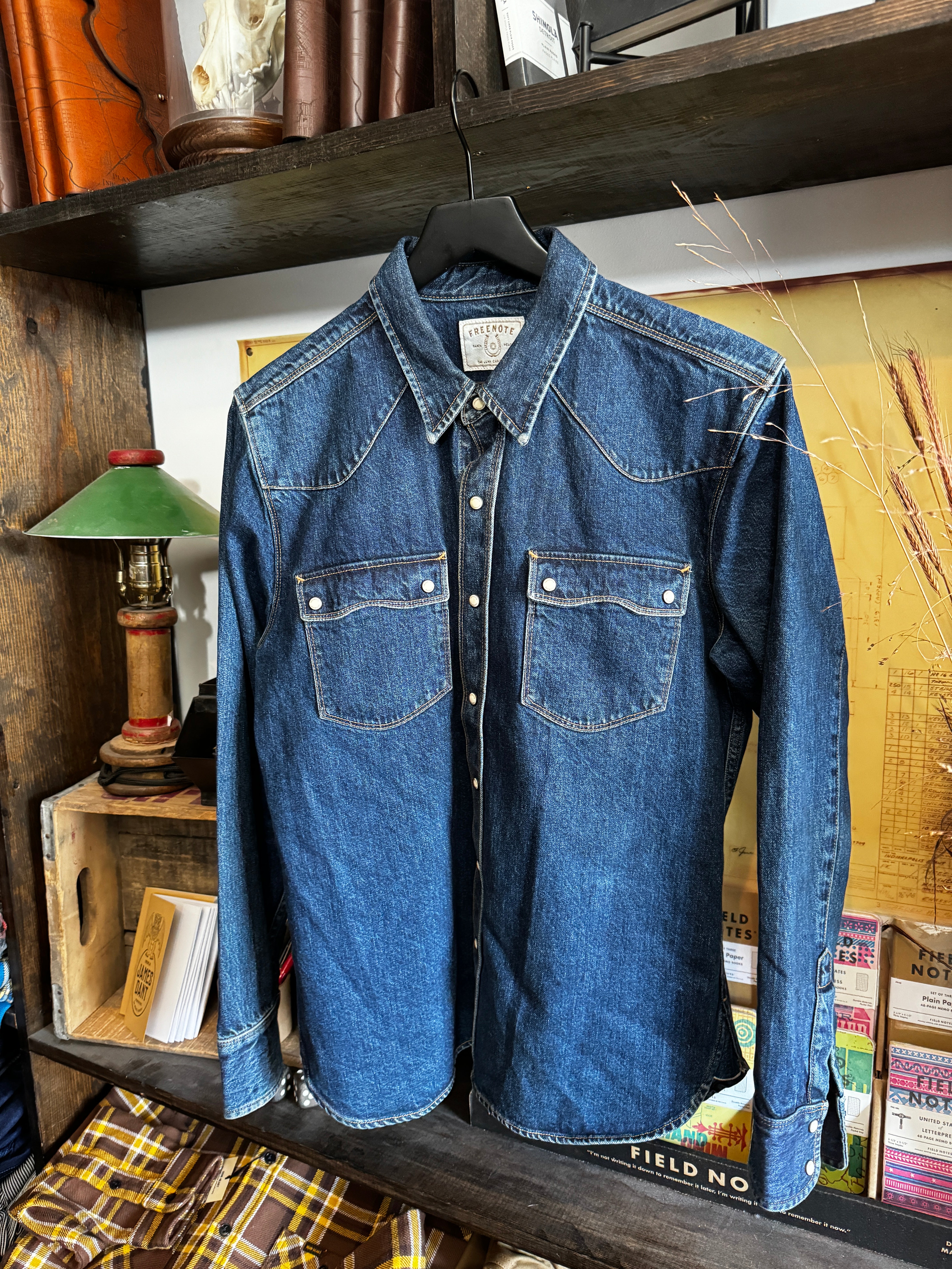 Gently Used - 11oz Modern Western Stone Washed Denim - Size Small