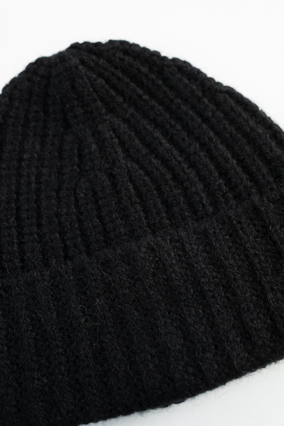 Alpaca Watch Cap - Black