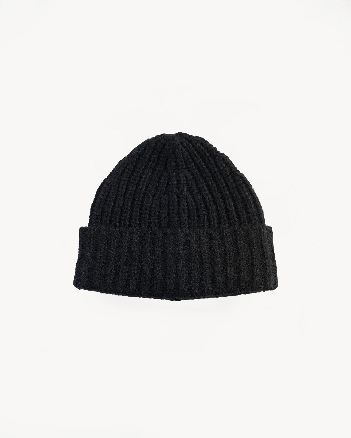 Alpaca Watch Cap - Black