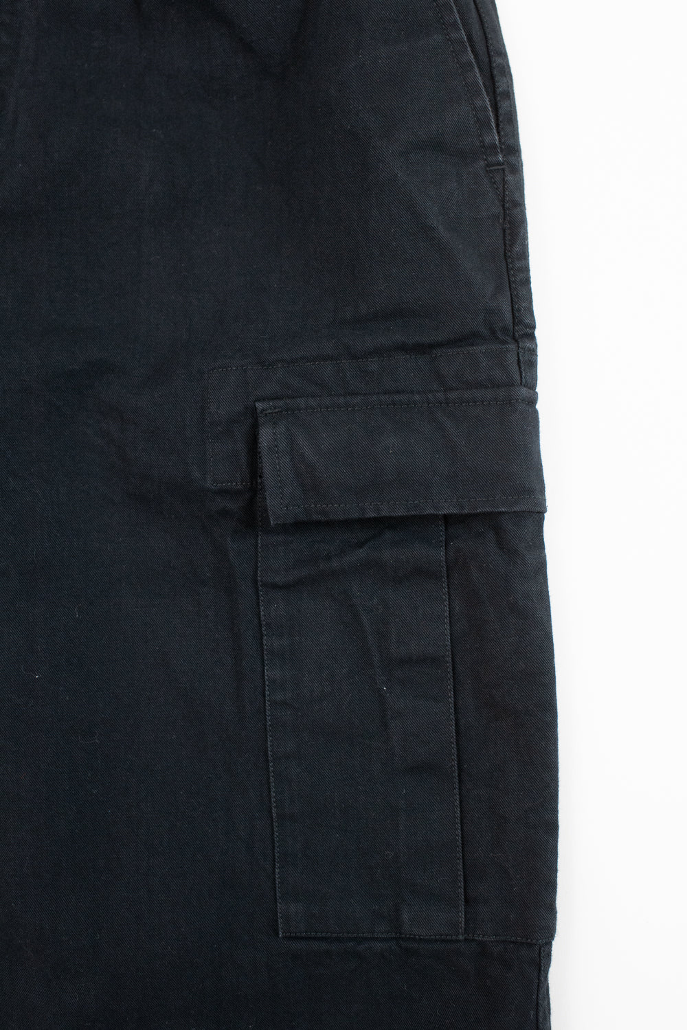 Cargo Pant Twill - Washed Black