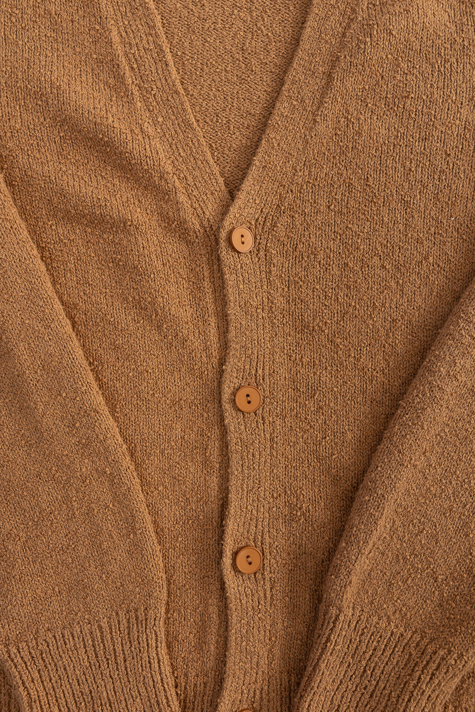 Classic Cardigan - Ochre Bouclé | Dant