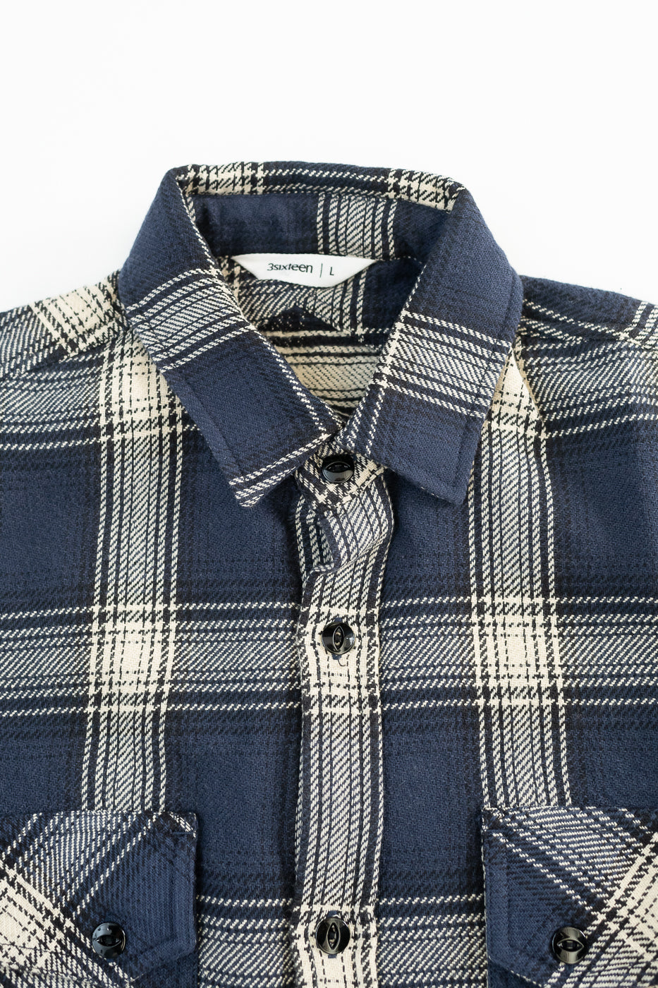 Crosscut Flannel Plaid - Midnight