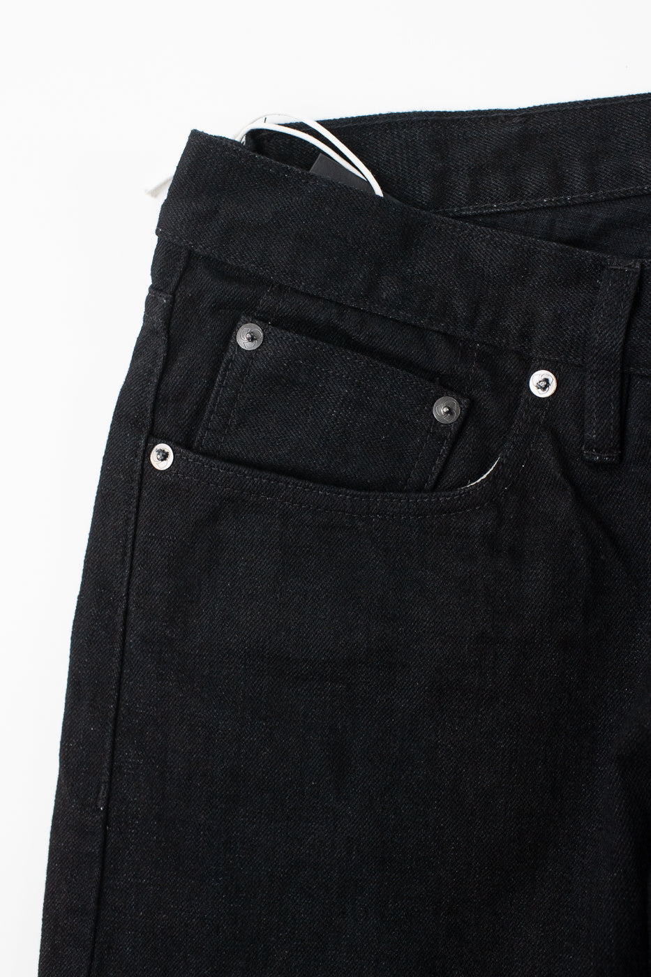 CS-220xk - 13.25oz Rinsed Black Kibata Selvedge - Classic Straight