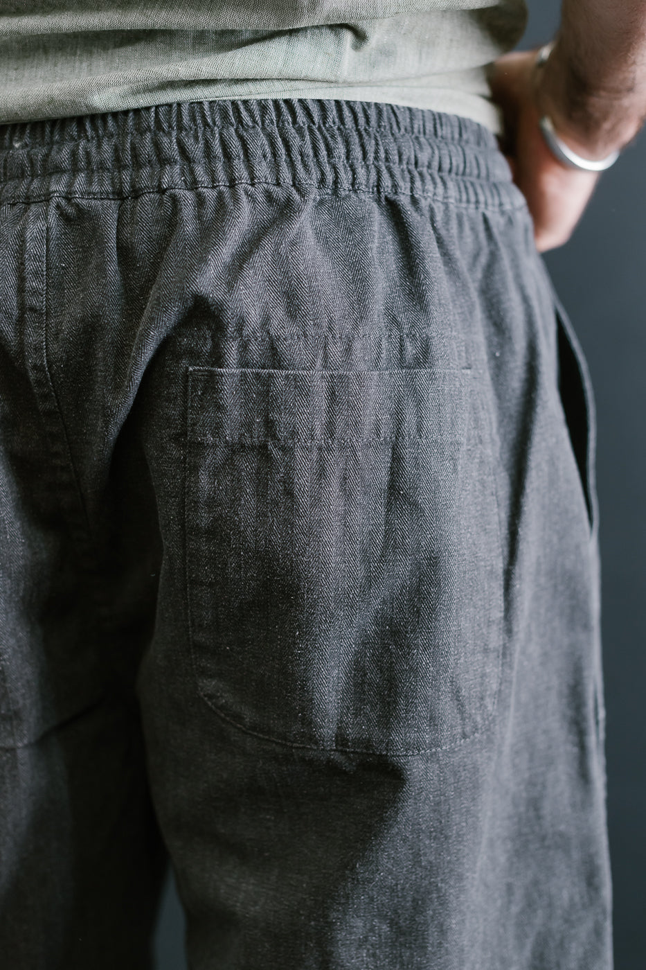 Drawstring Shorts HBT - Charcoal