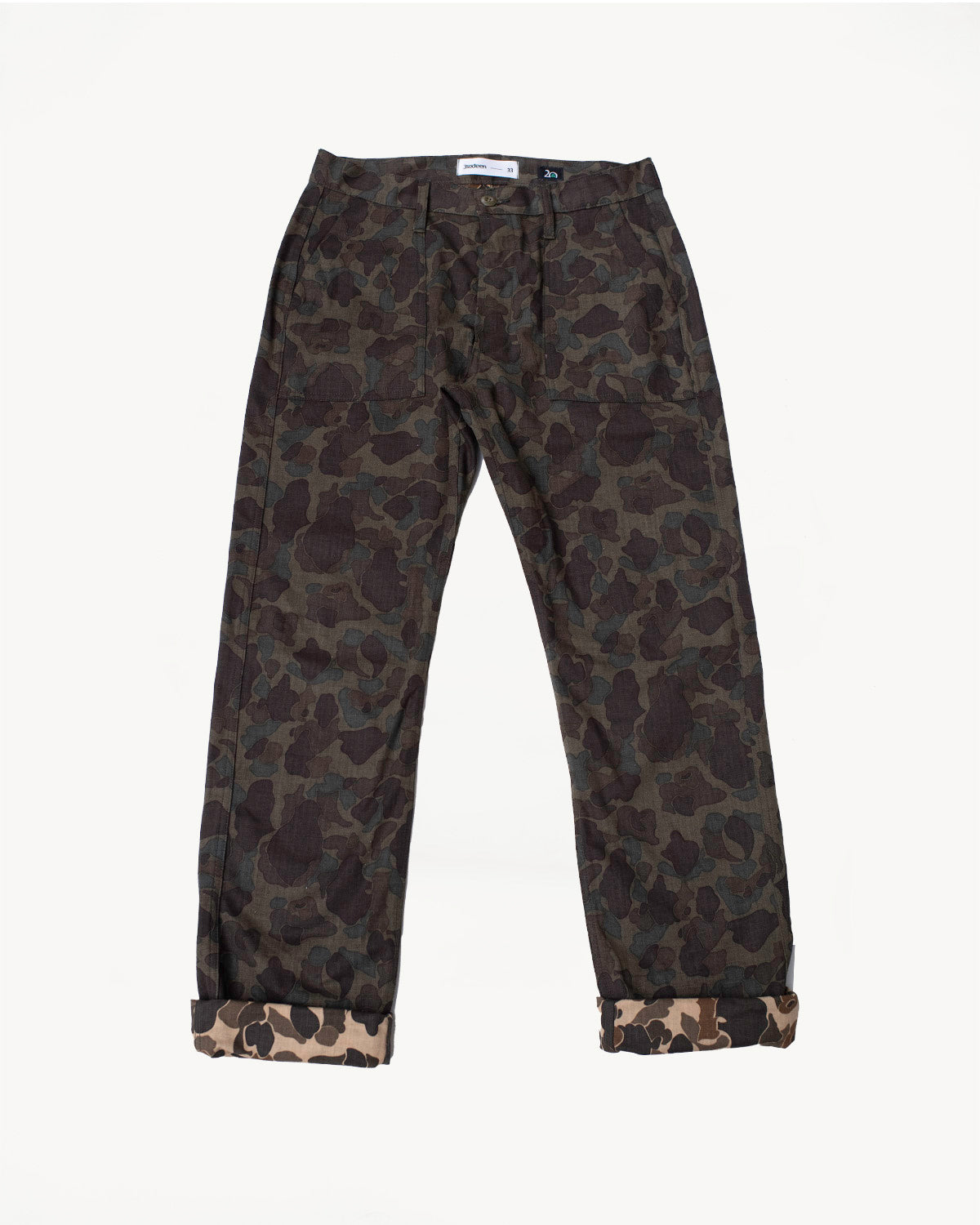 Fatigue Pants - Dark Frog Camo