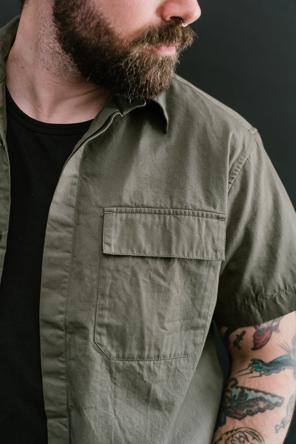 Garage Shirt - Moss
