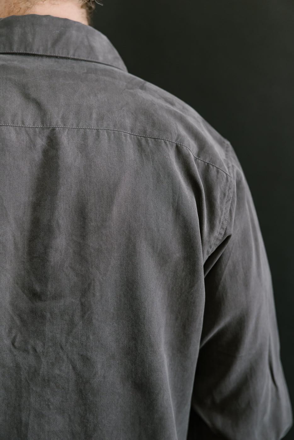 Mechanic Shirt Lyocell - Charcoal