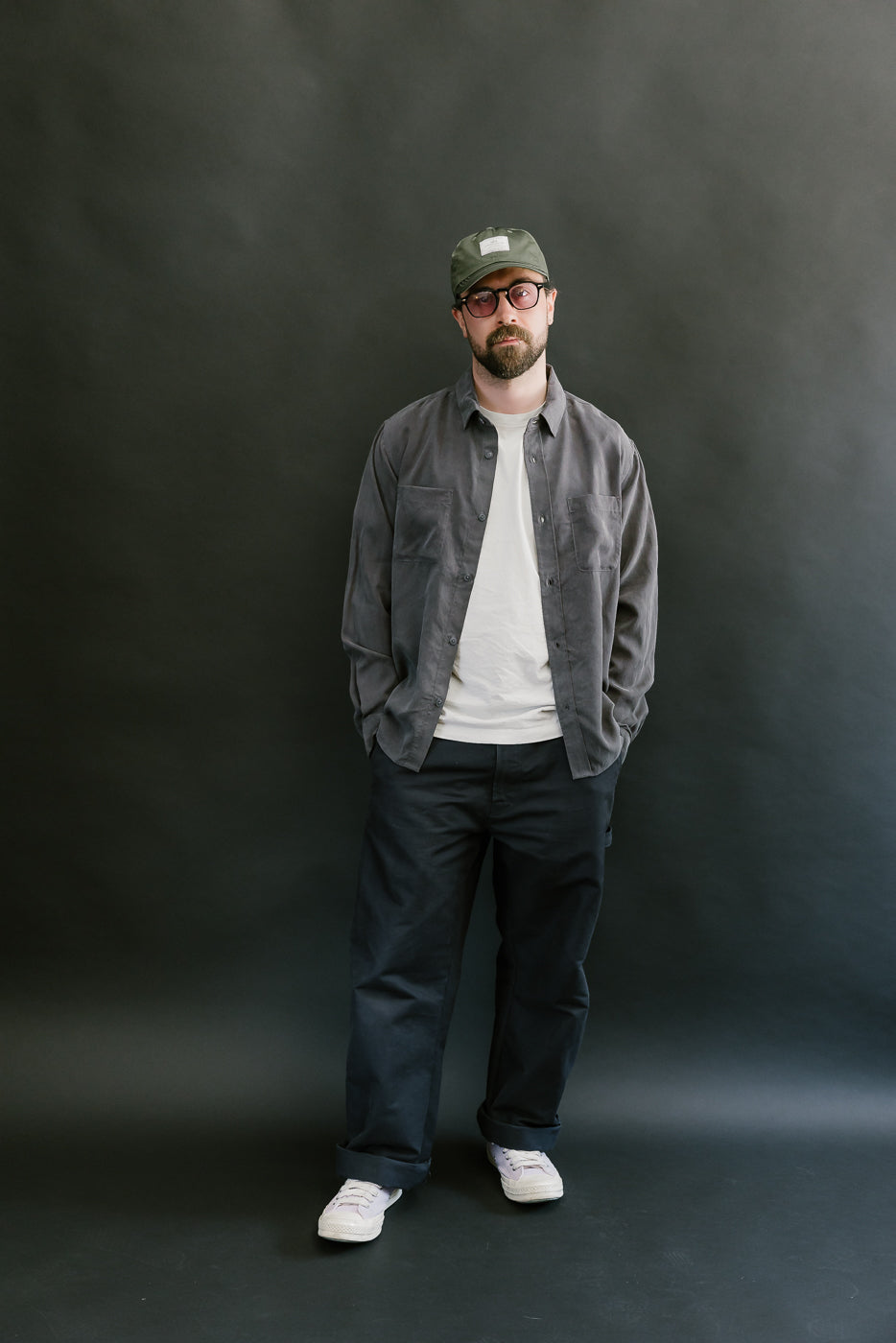 Mechanic Shirt Lyocell - Charcoal