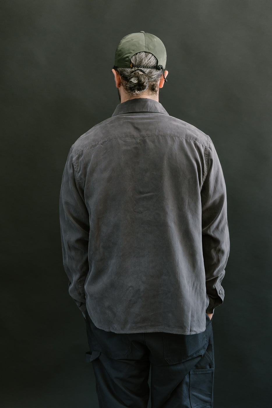 Mechanic Shirt Lyocell - Charcoal