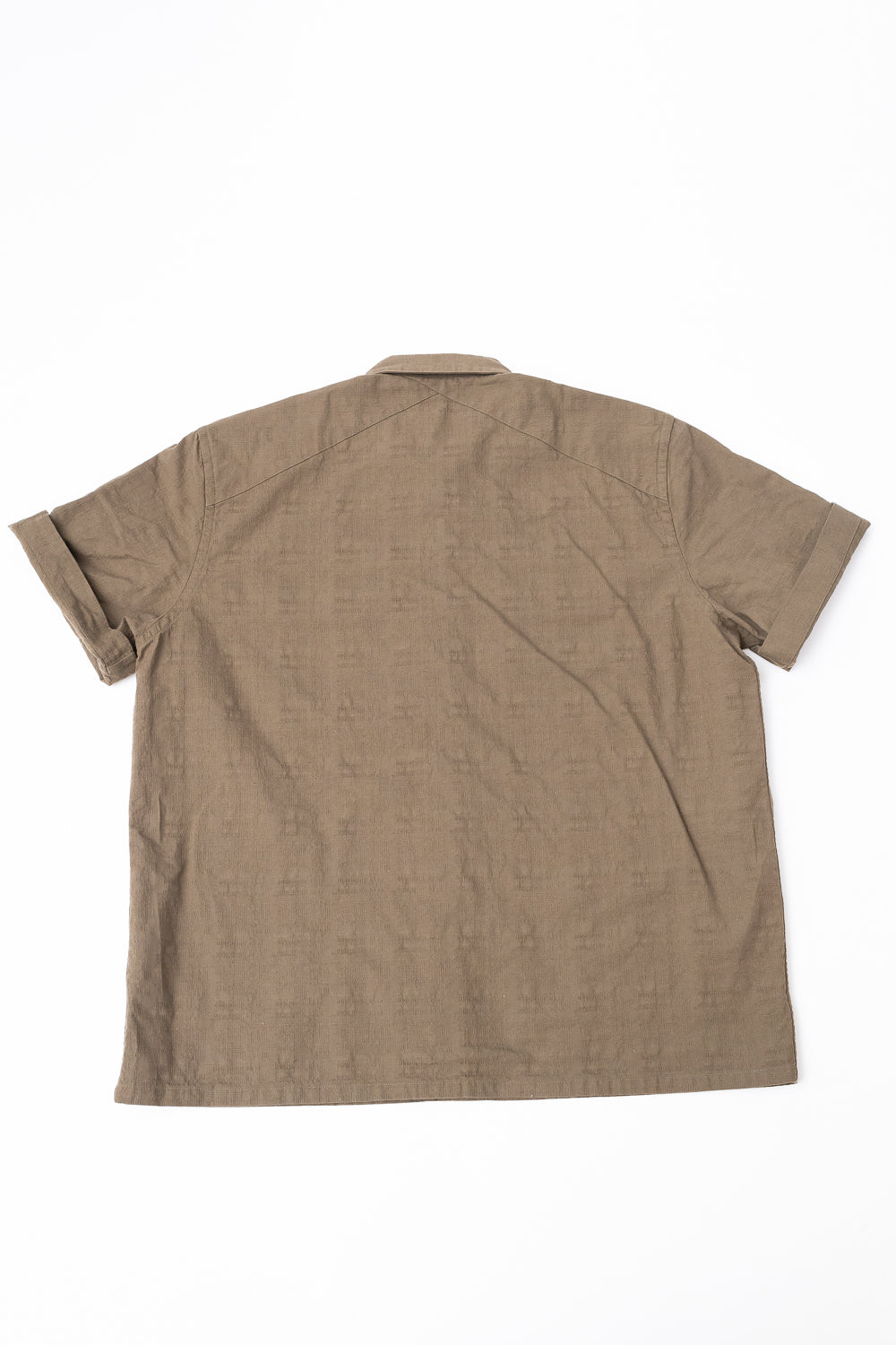 Safari Shirt - Drab Barkcloth