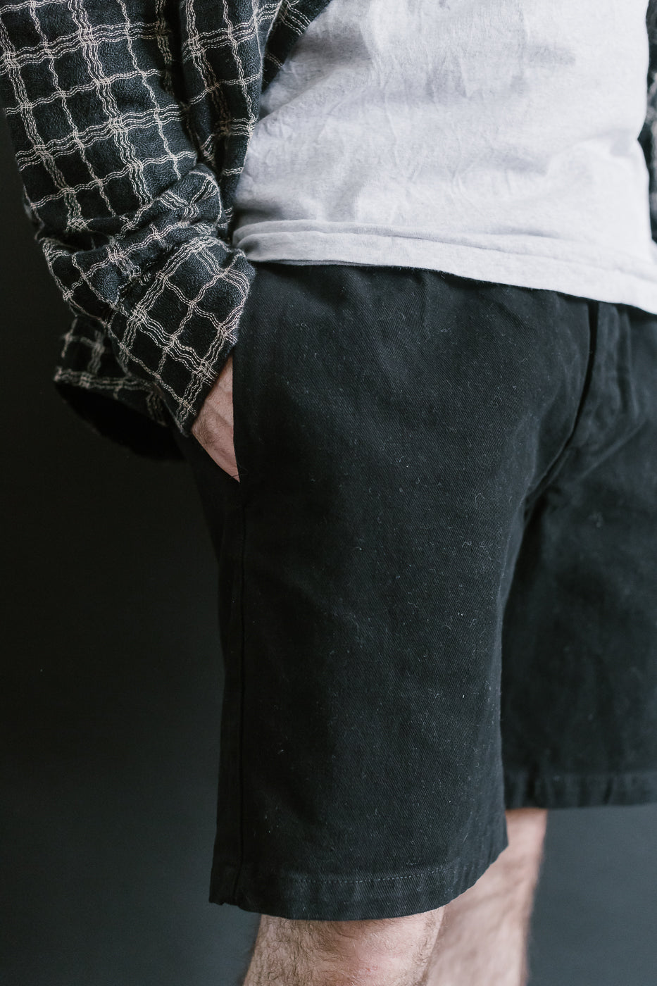 Safari Shorts Twill - Black