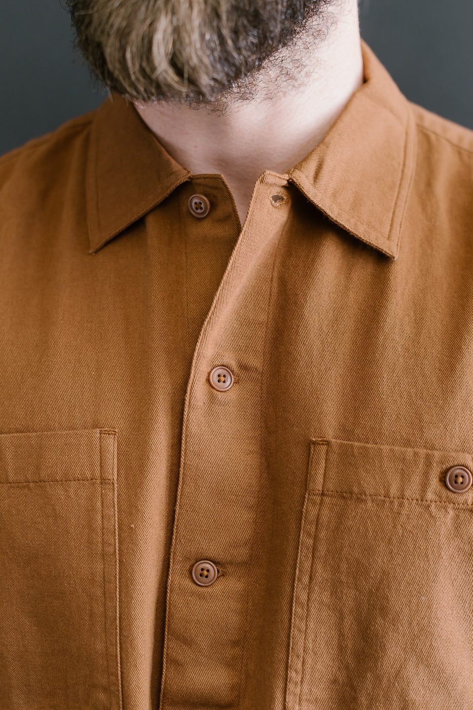 Short Sleeve Workshirt - Sandstone