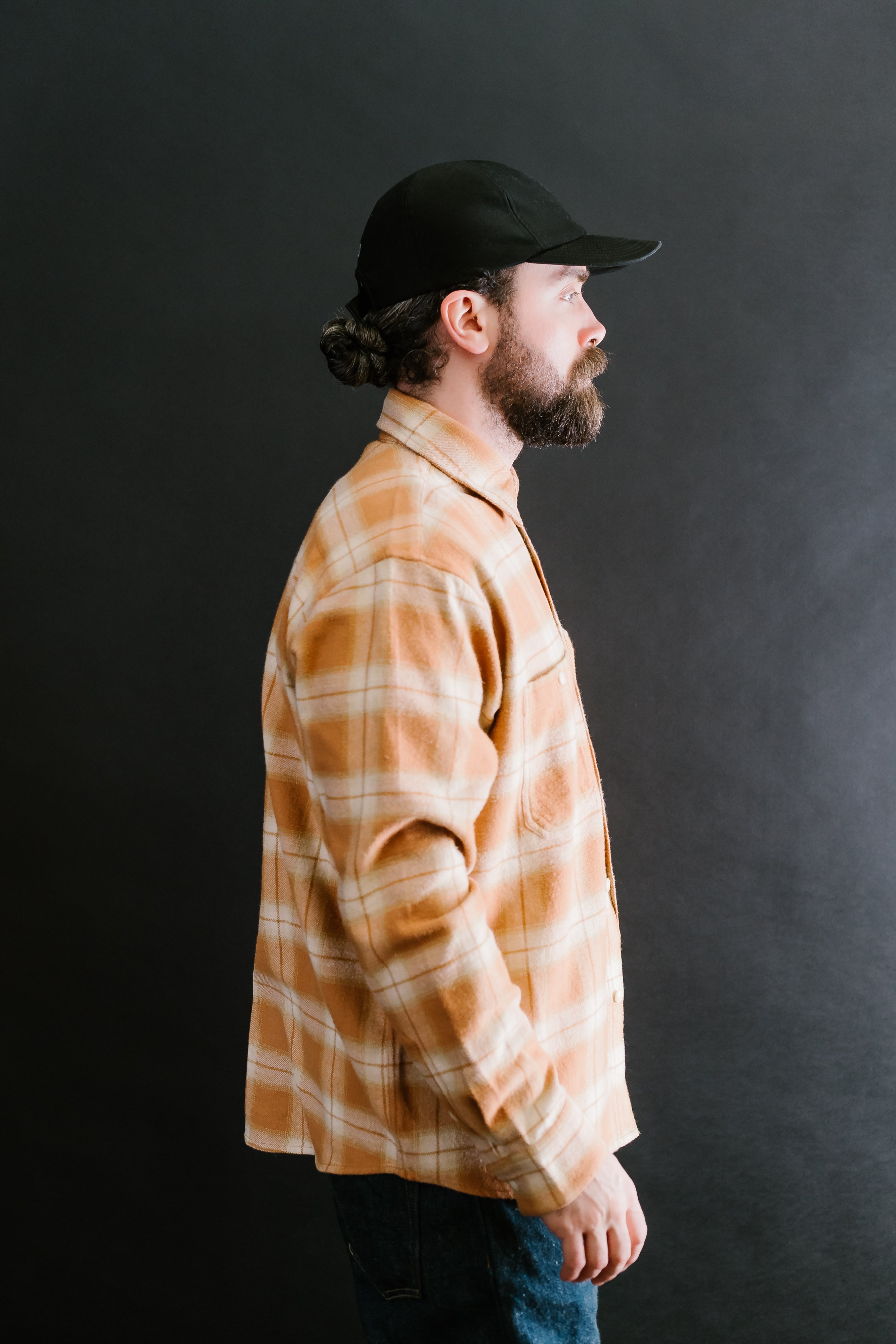 Utility Flannel - Amber Plaid