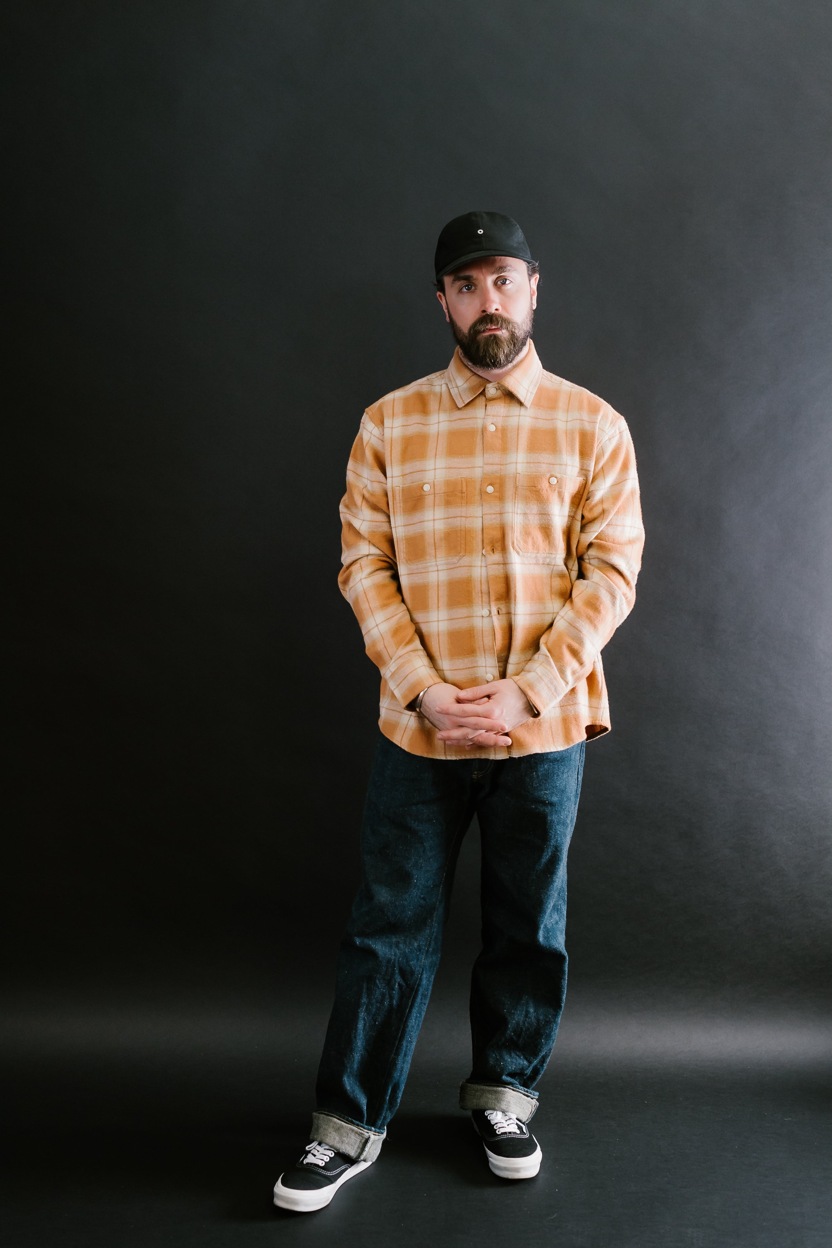 Utility Flannel - Amber Plaid
