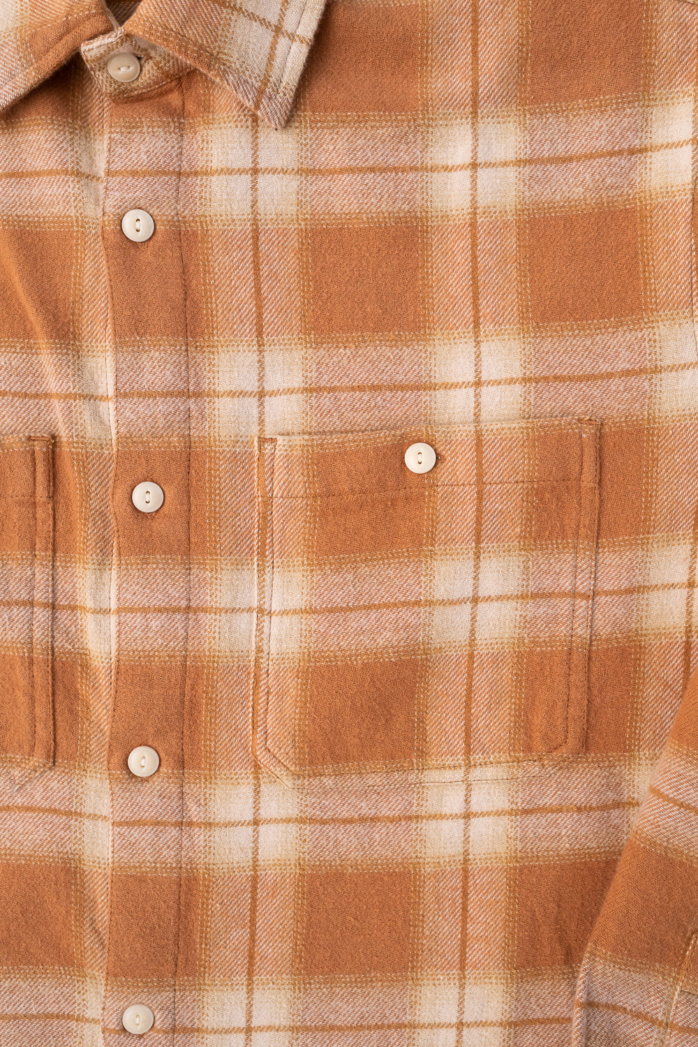 Utility Flannel - Amber Plaid
