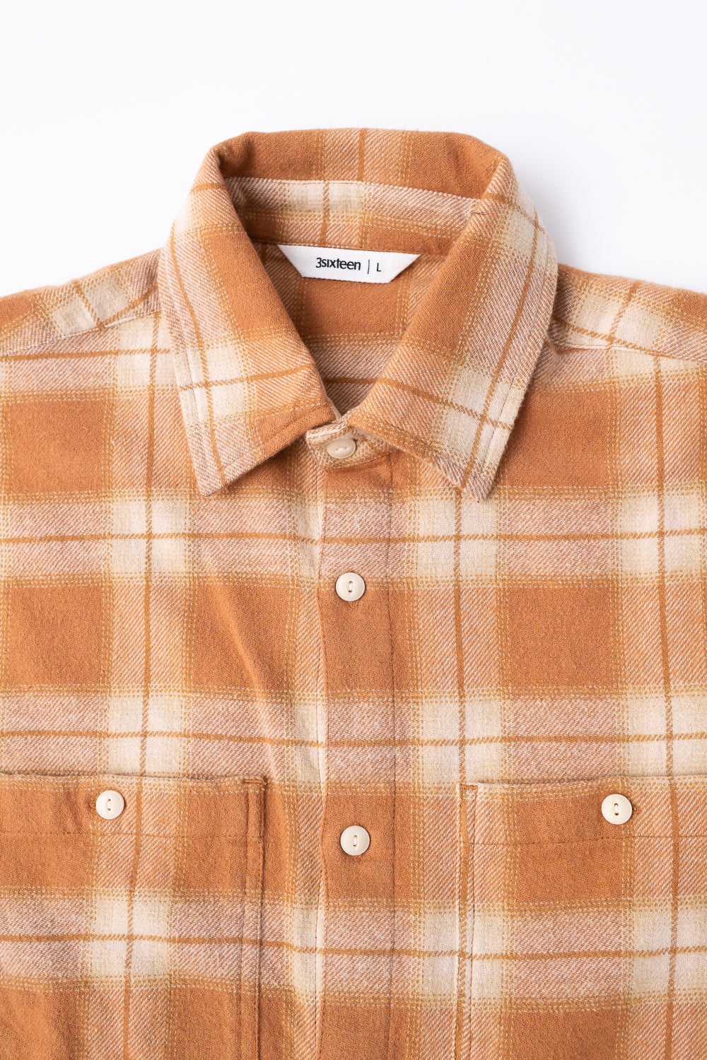 Utility Flannel - Amber Plaid