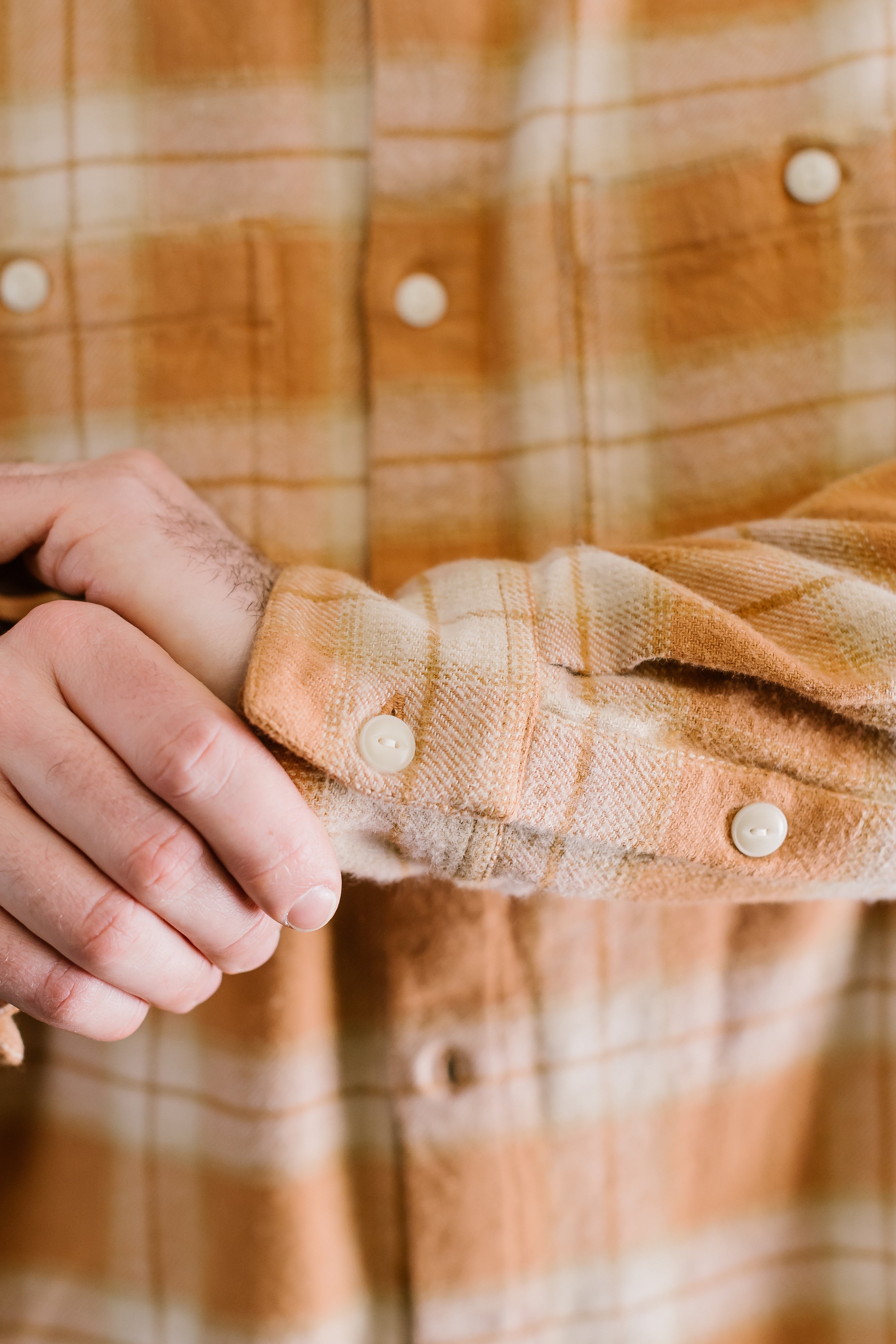 Utility Flannel - Amber Plaid