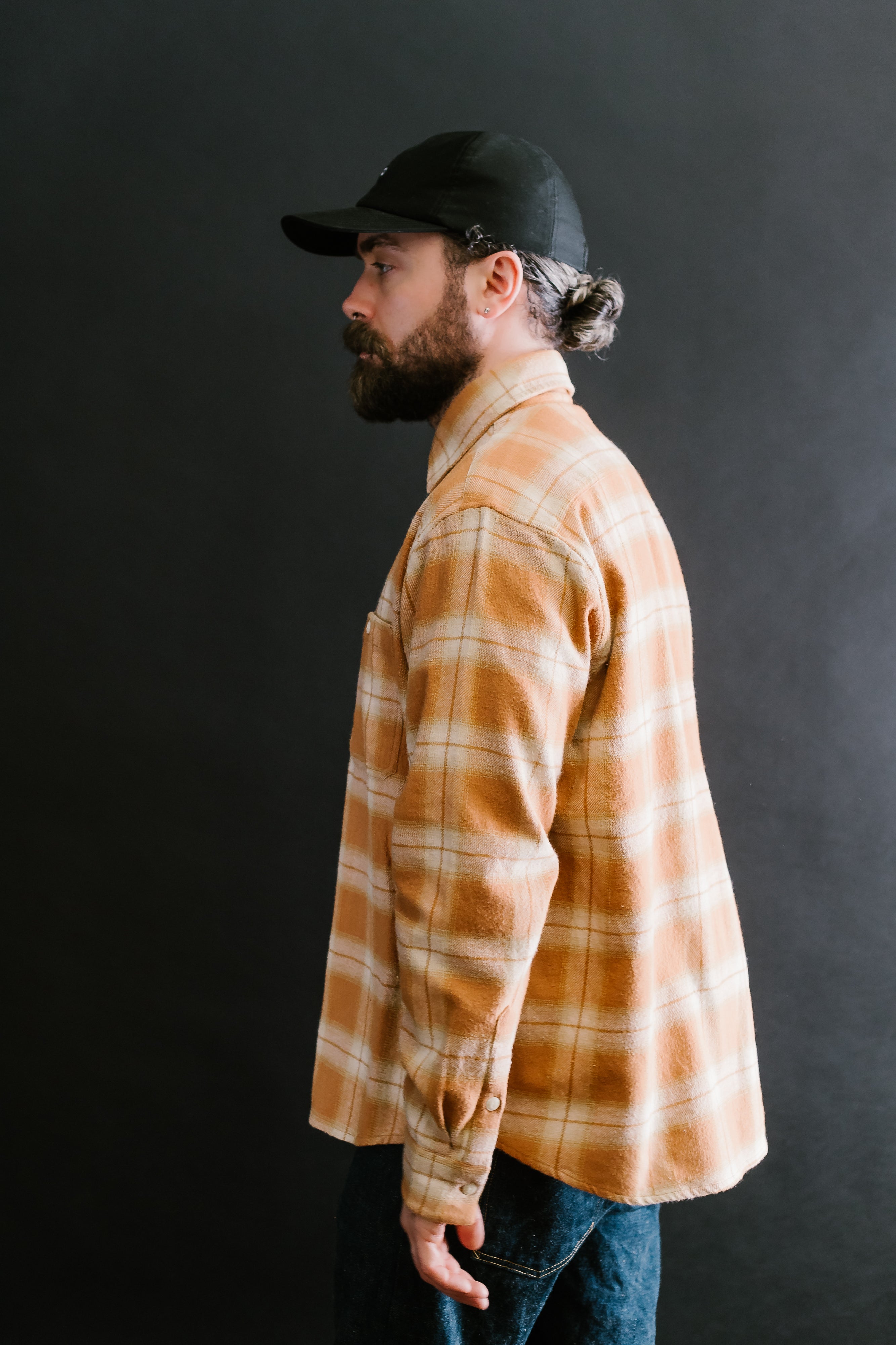 Utility Flannel - Amber Plaid