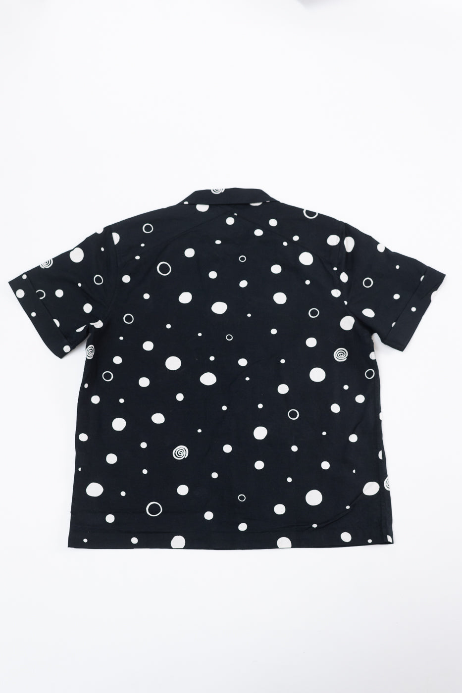Vacation Shirt Polka Dot - Black