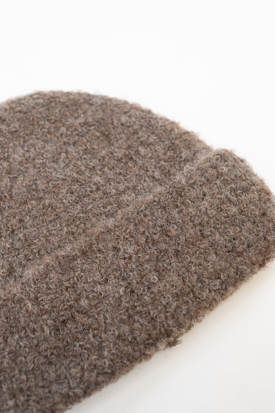 Boucle Alpaca Watch Cap - Earth