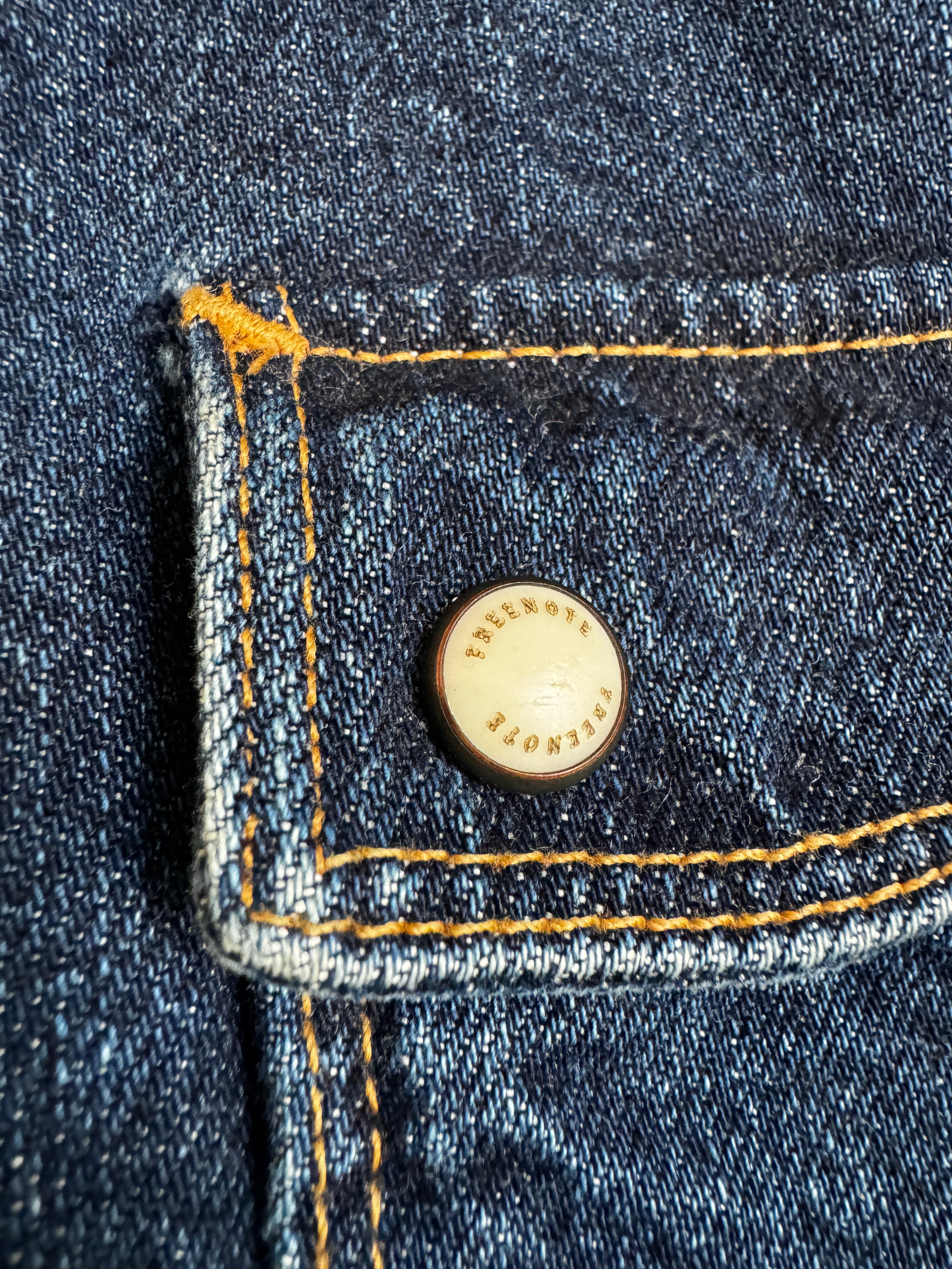 Gently Used - 11oz Modern Western Stone Washed Denim - Size Small