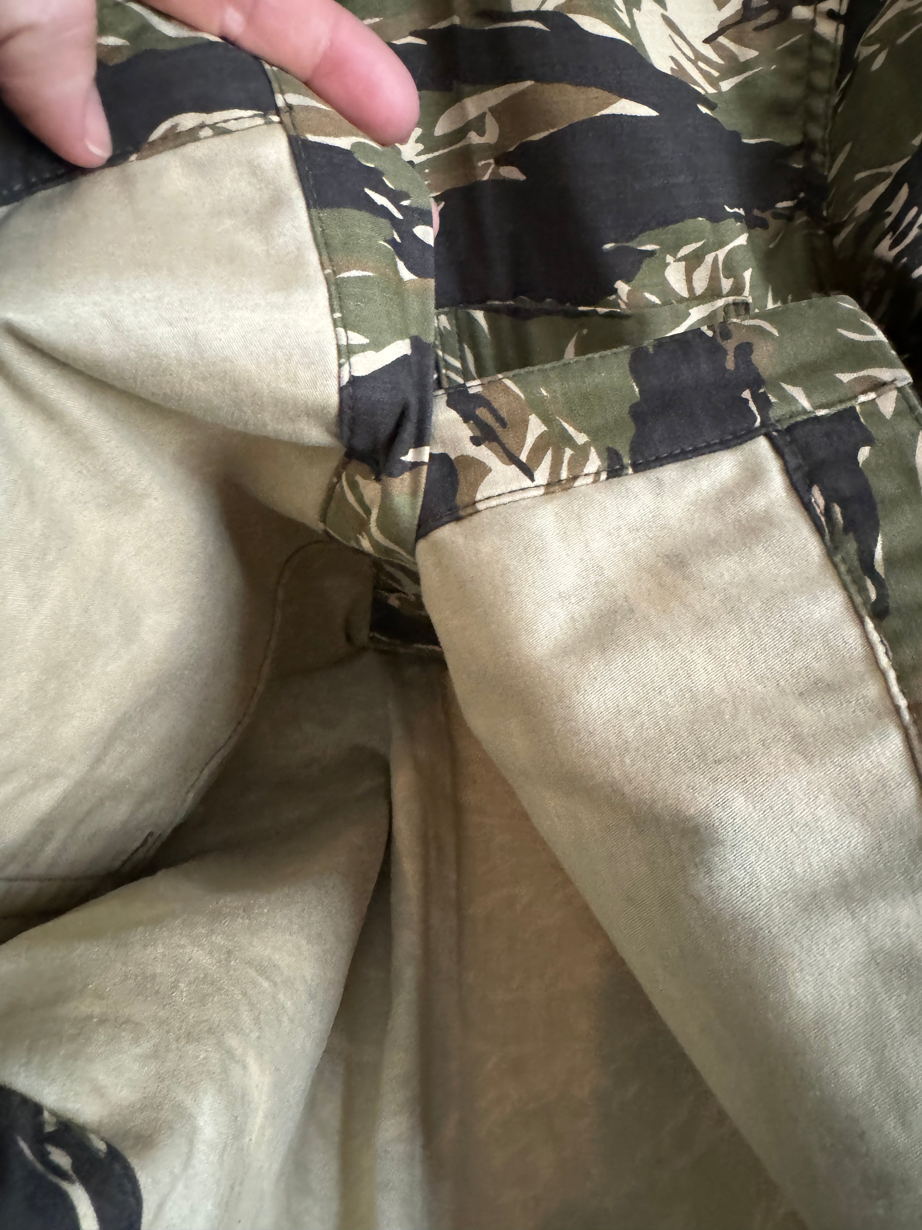 Moderately Used - Tiger Camo Patrol Work Shirt - Small