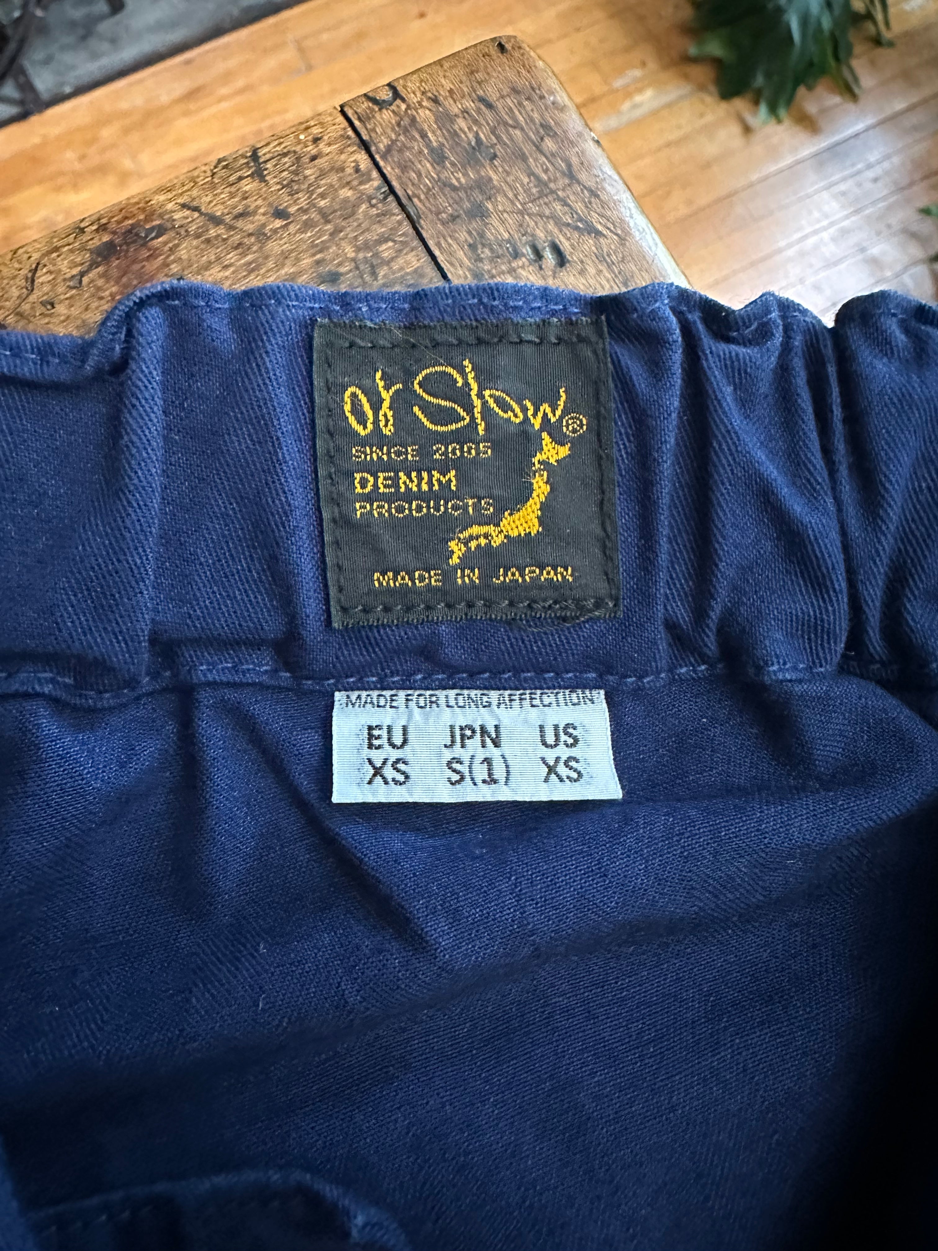Gently Used orSlow French Work Pant - French Blue - 1