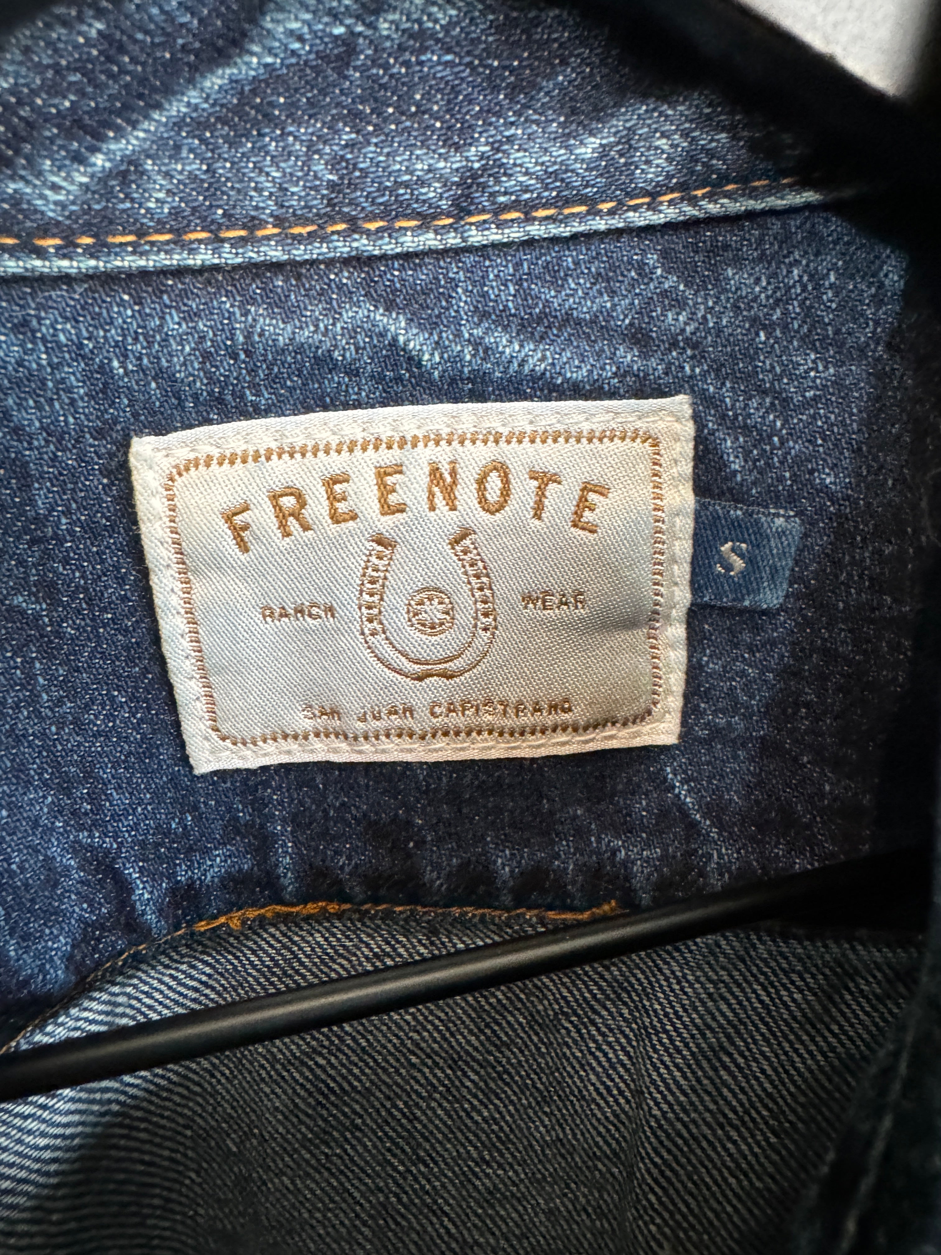 Gently Used - 11oz Modern Western Stone Washed Denim - Size Small