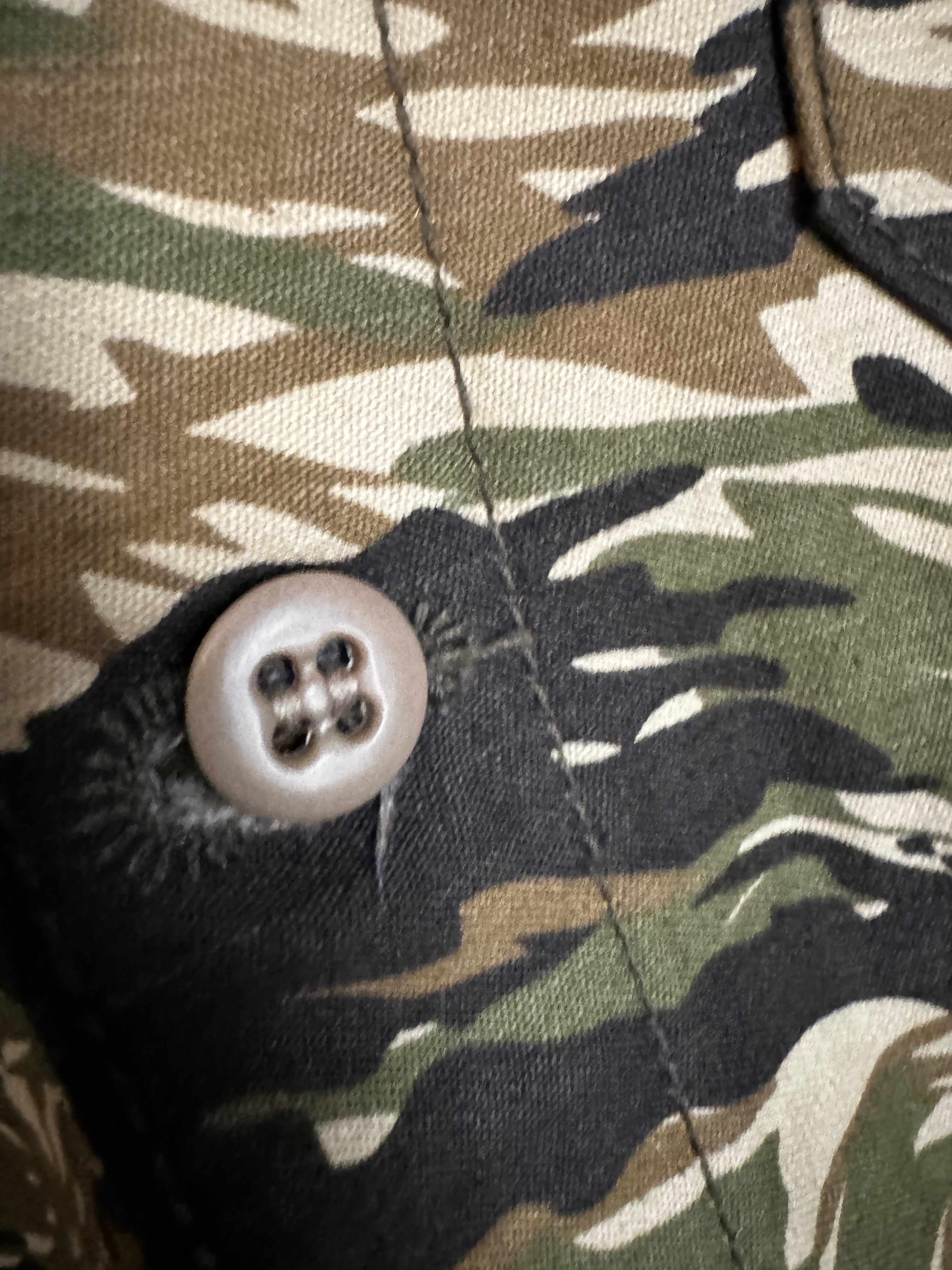 Moderately Used - Tiger Camo Patrol Work Shirt - Small