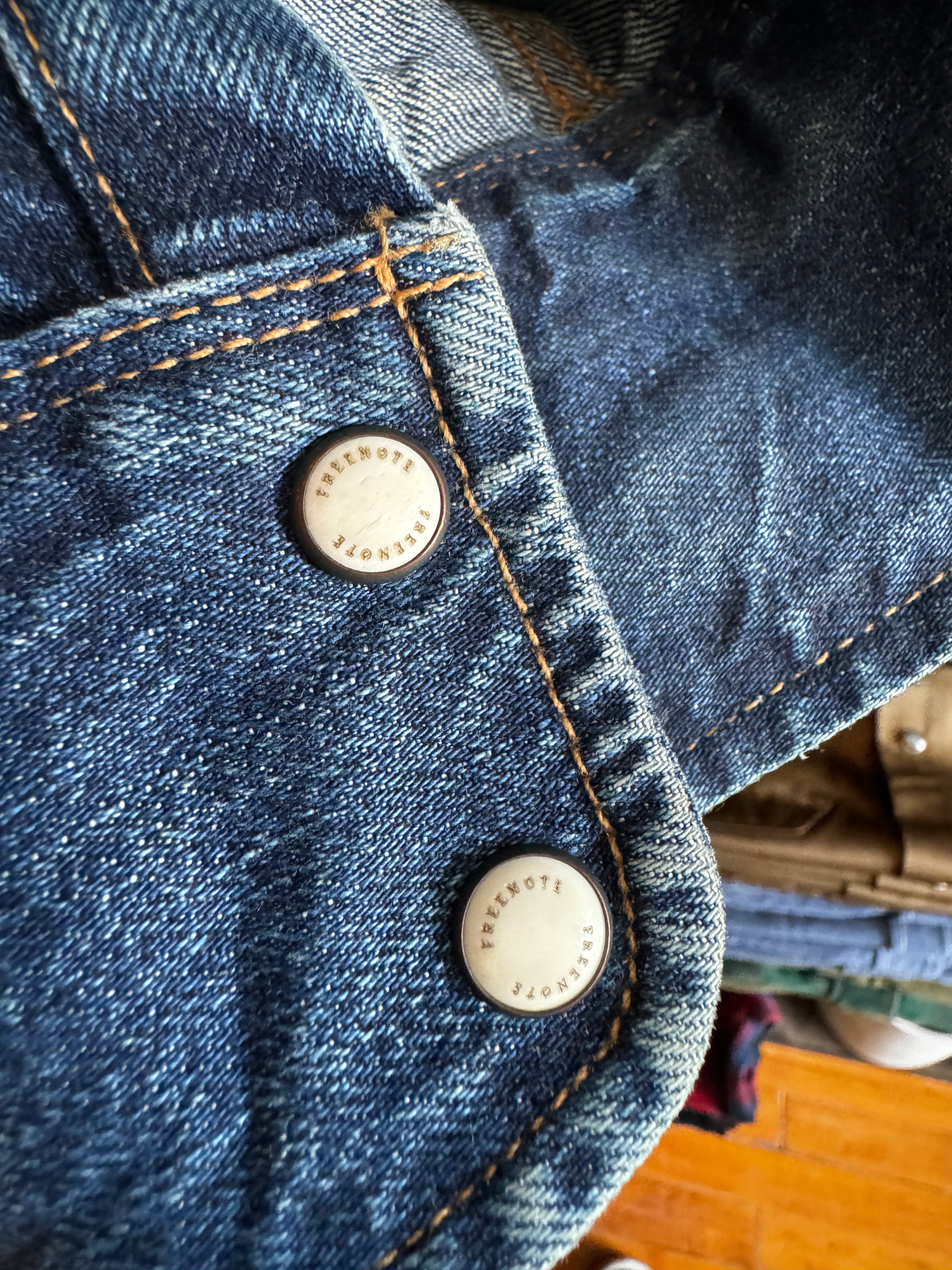 Gently Used - 11oz Modern Western Stone Washed Denim - Size Small