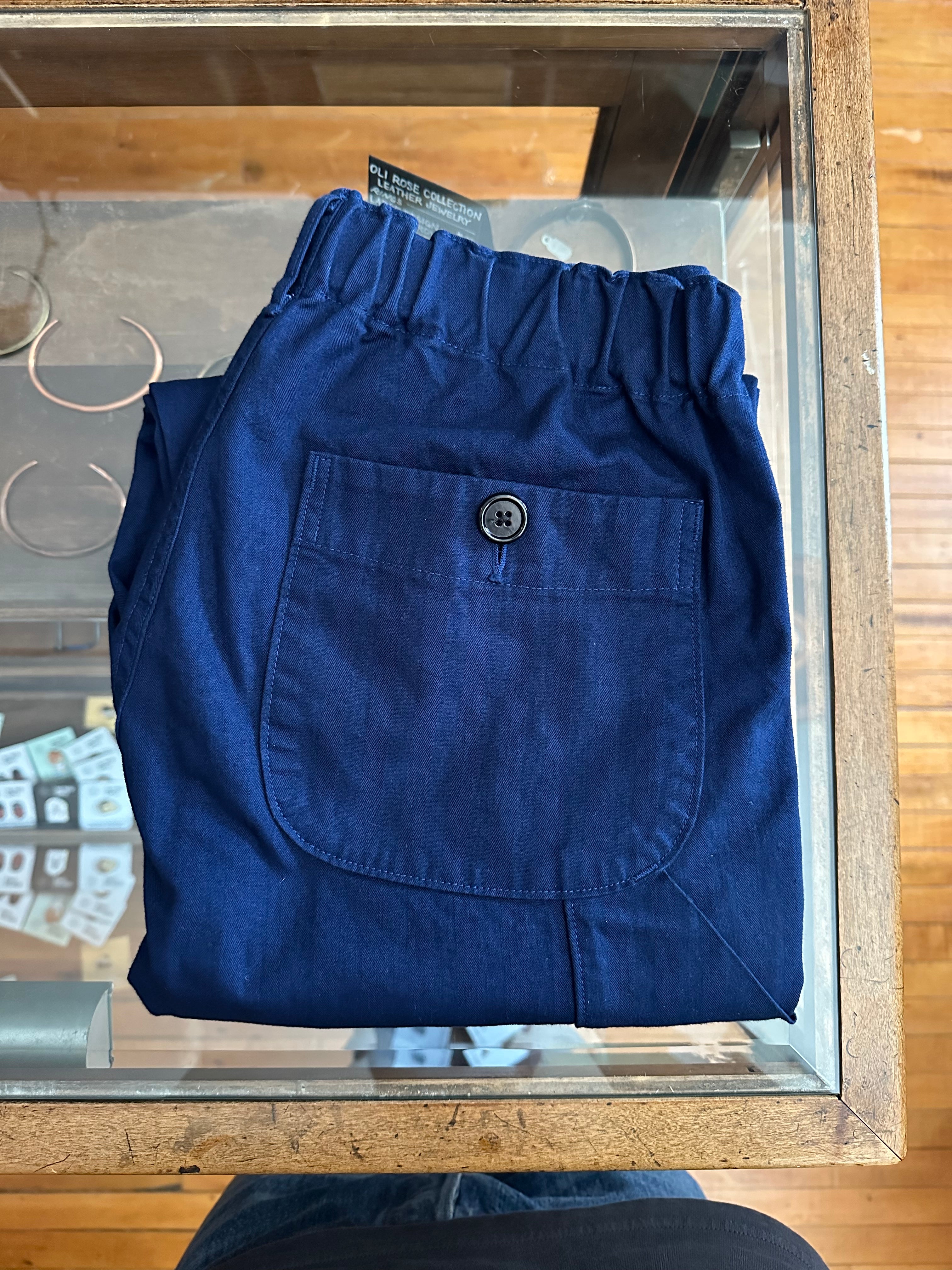 Gently Used orSlow French Work Pant - French Blue - 1