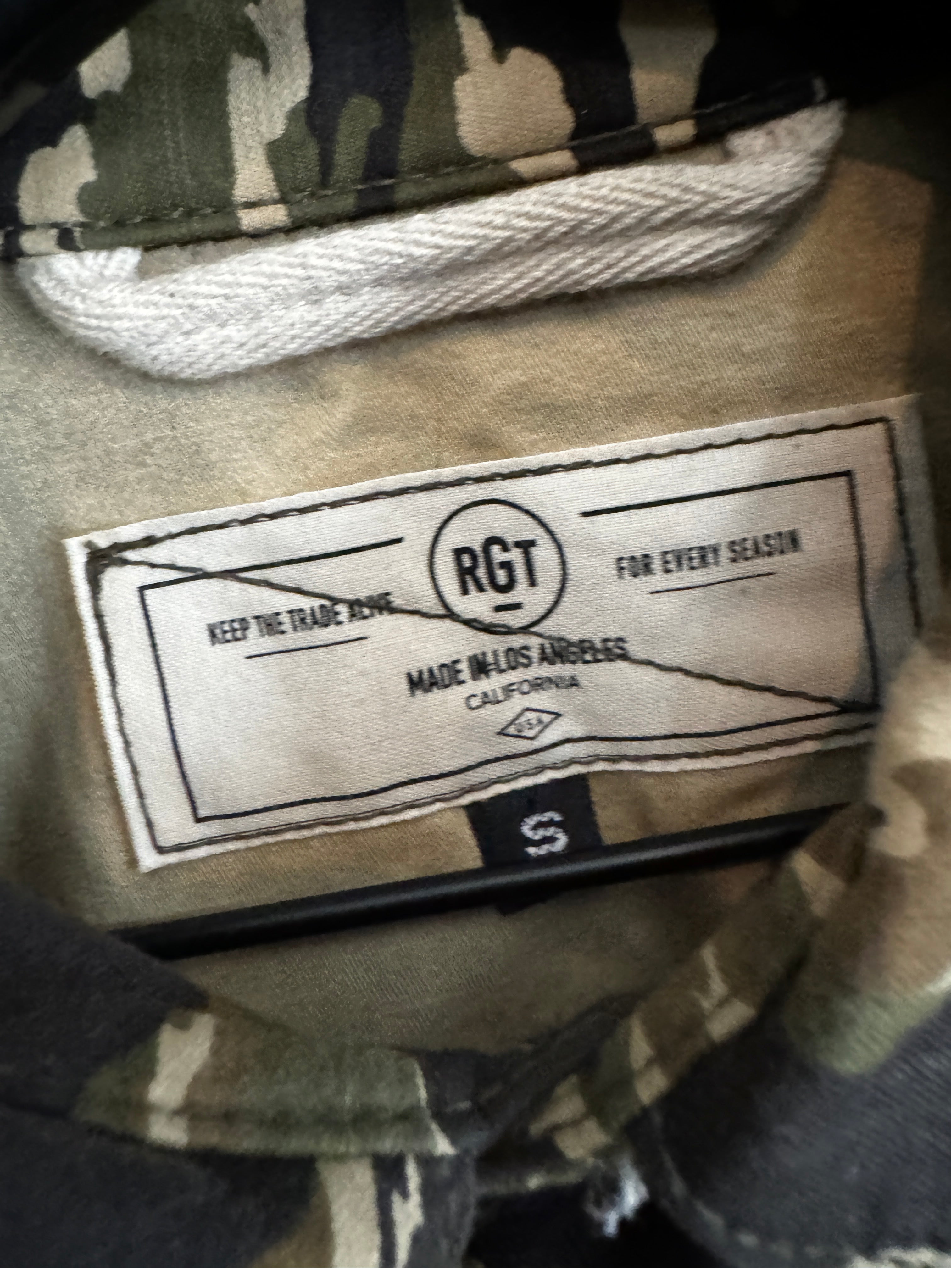 Moderately Used - Tiger Camo Patrol Work Shirt - Small