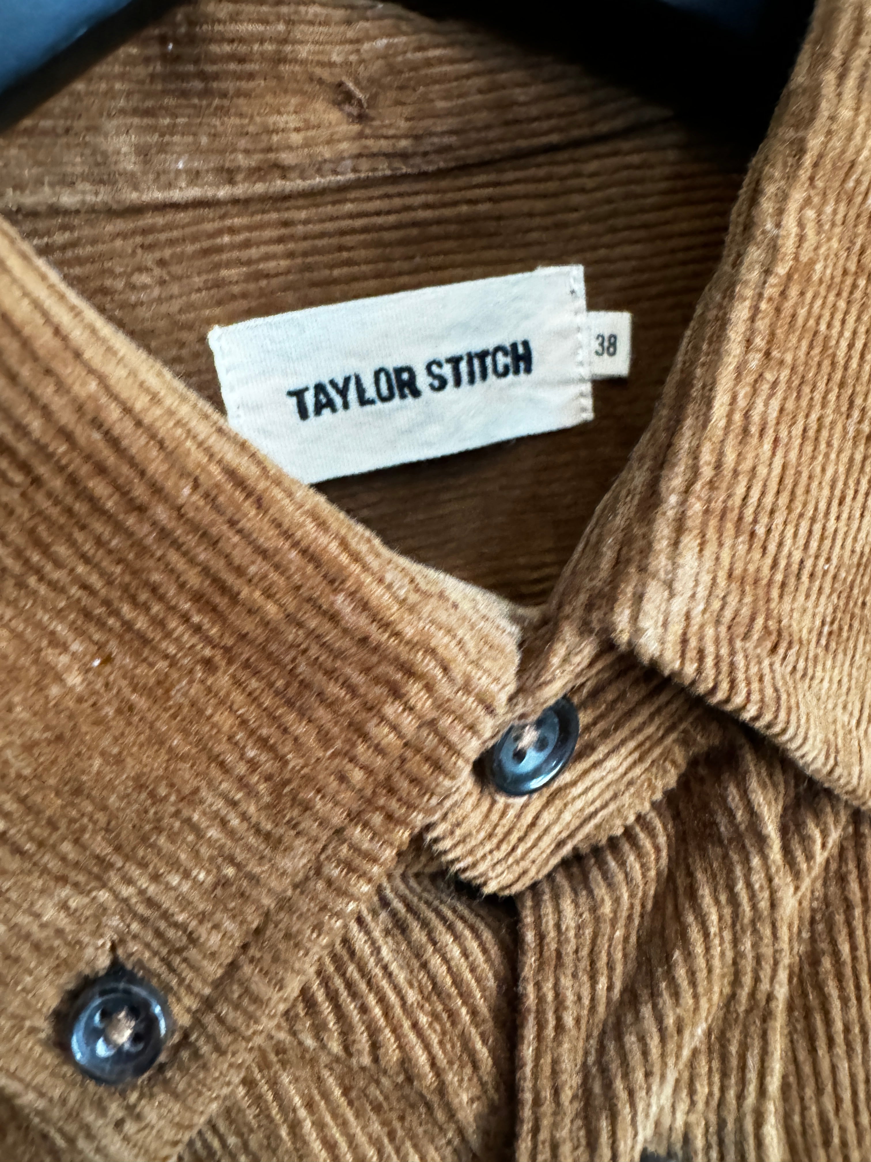 Gently Used - California Shirt Cinamon Corduory - 38