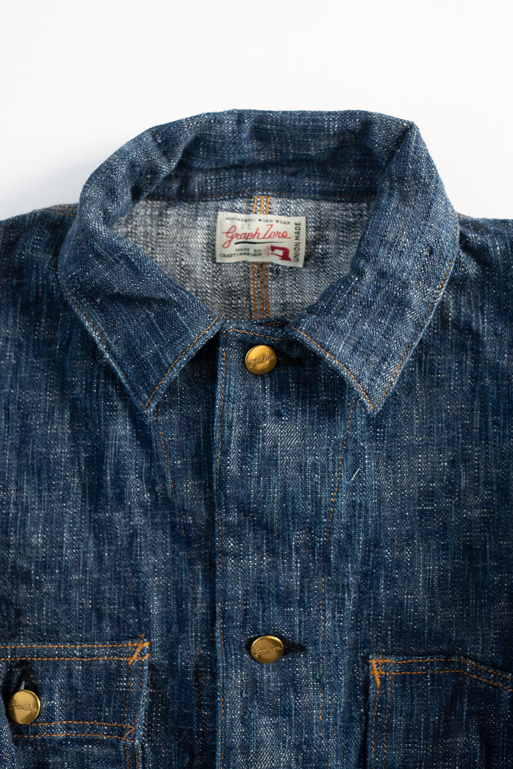 GZ-15CVRL-0611 - 15oz Skein Dyed Coverall - Green Indigo