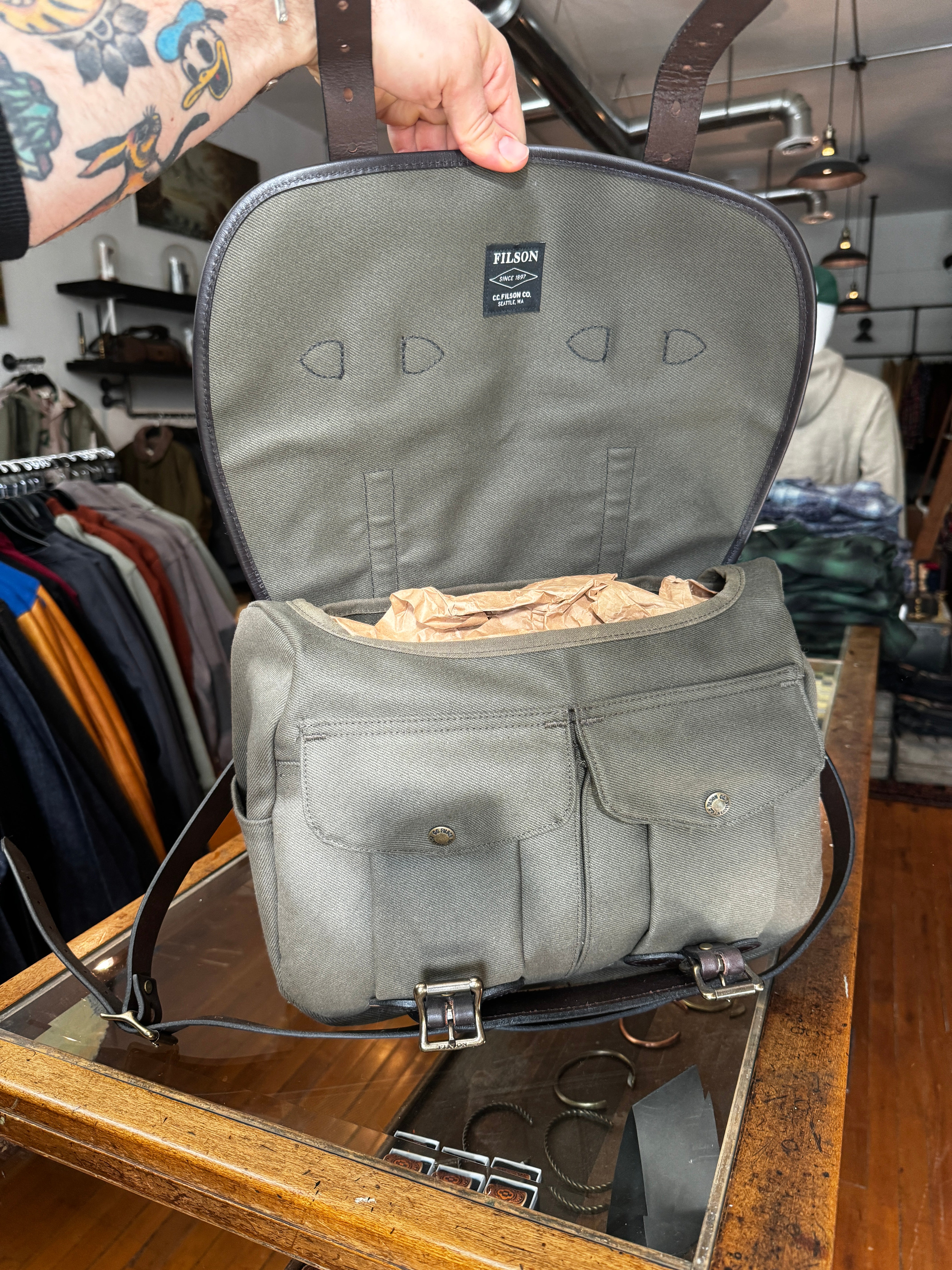 New, Old Stock Field Bag - Medium - Otter Green