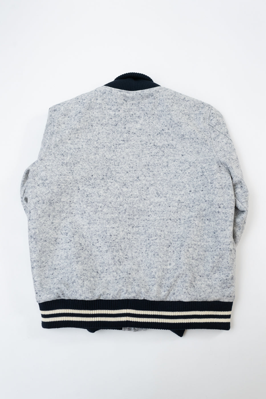 Club Jacket - Natural, Navy Heather