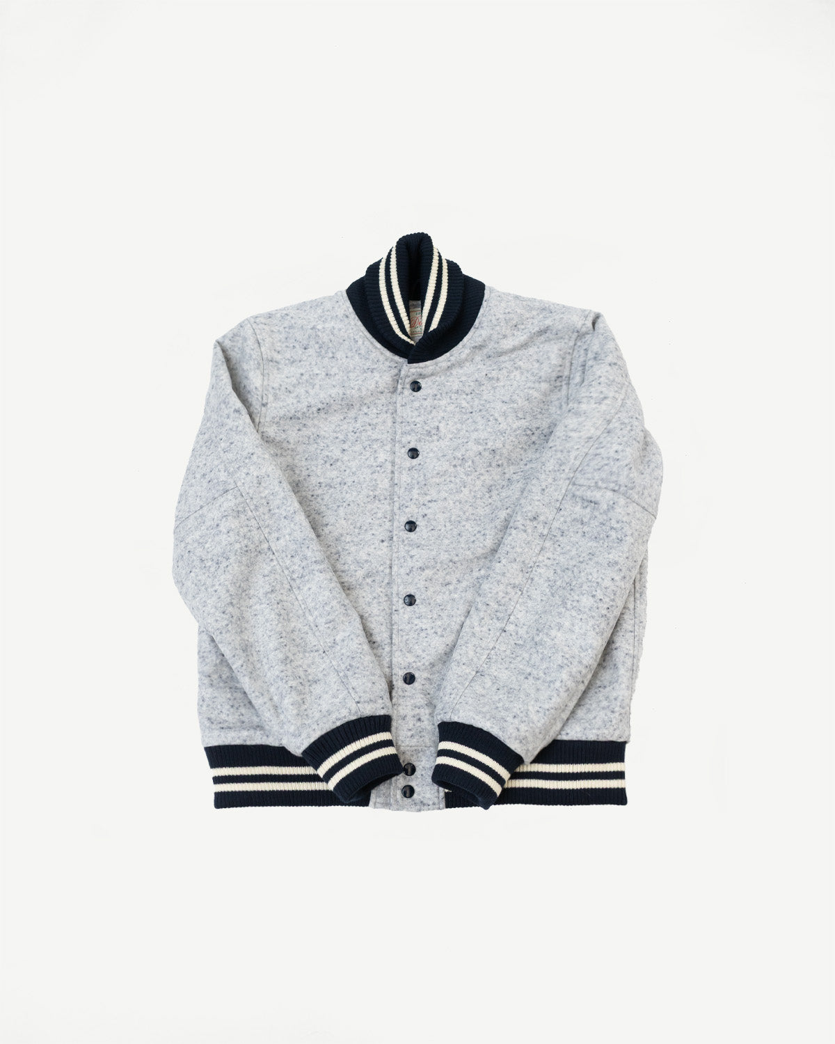 Club Jacket - Natural, Navy Heather