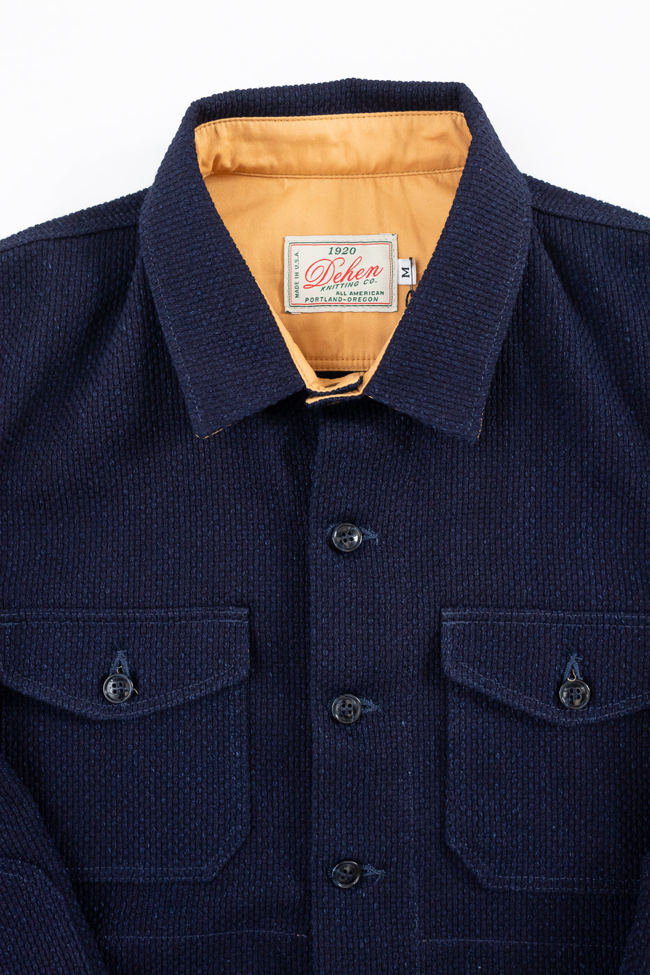 Crissman Overshirt - Indigo Sashiko