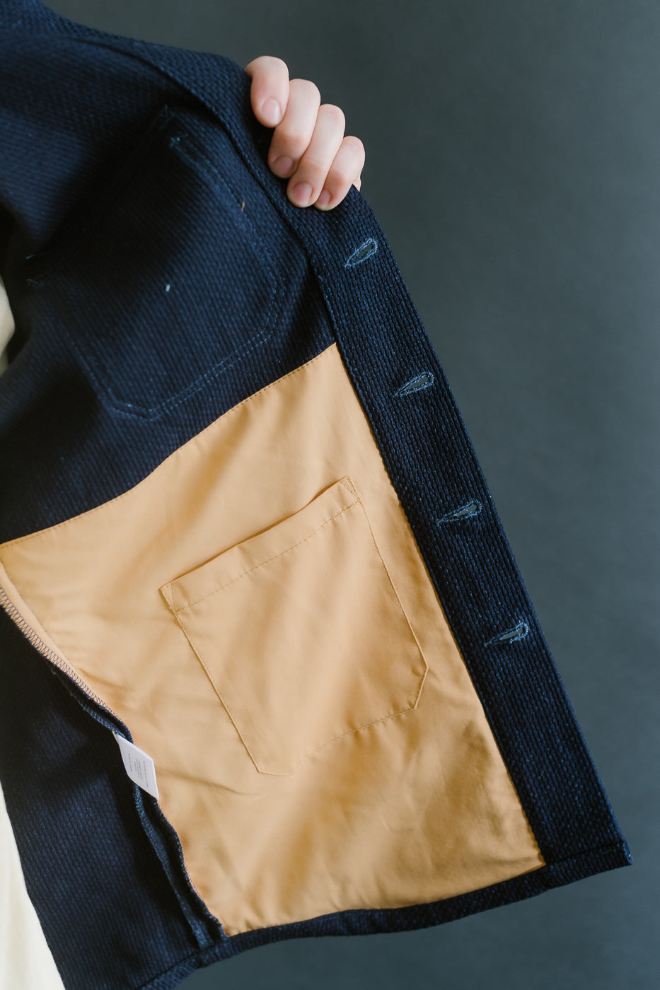 Crissman Overshirt - Indigo Sashiko