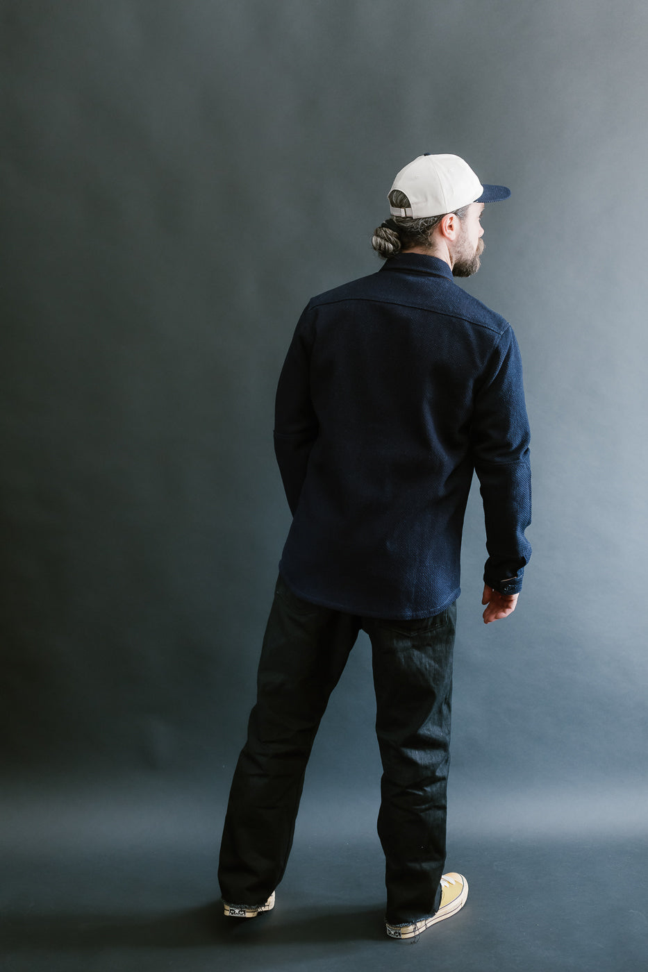 Crissman Overshirt - Indigo Sashiko