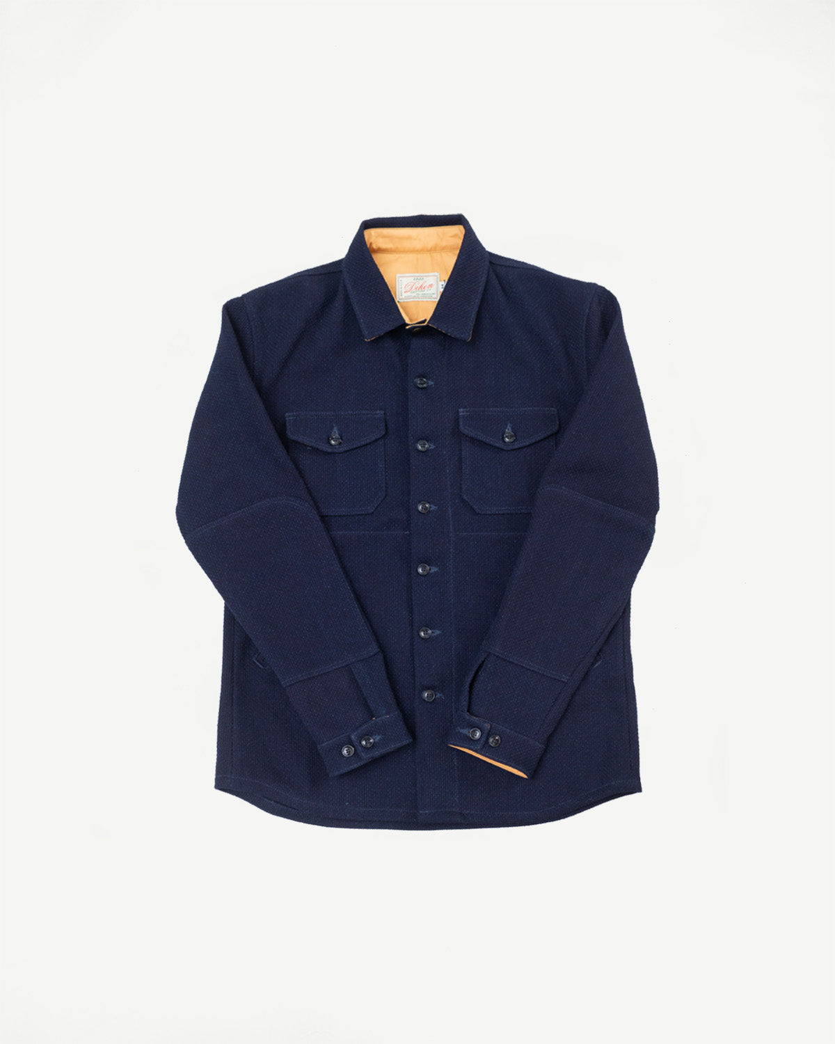 Crissman Overshirt - Indigo Sashiko