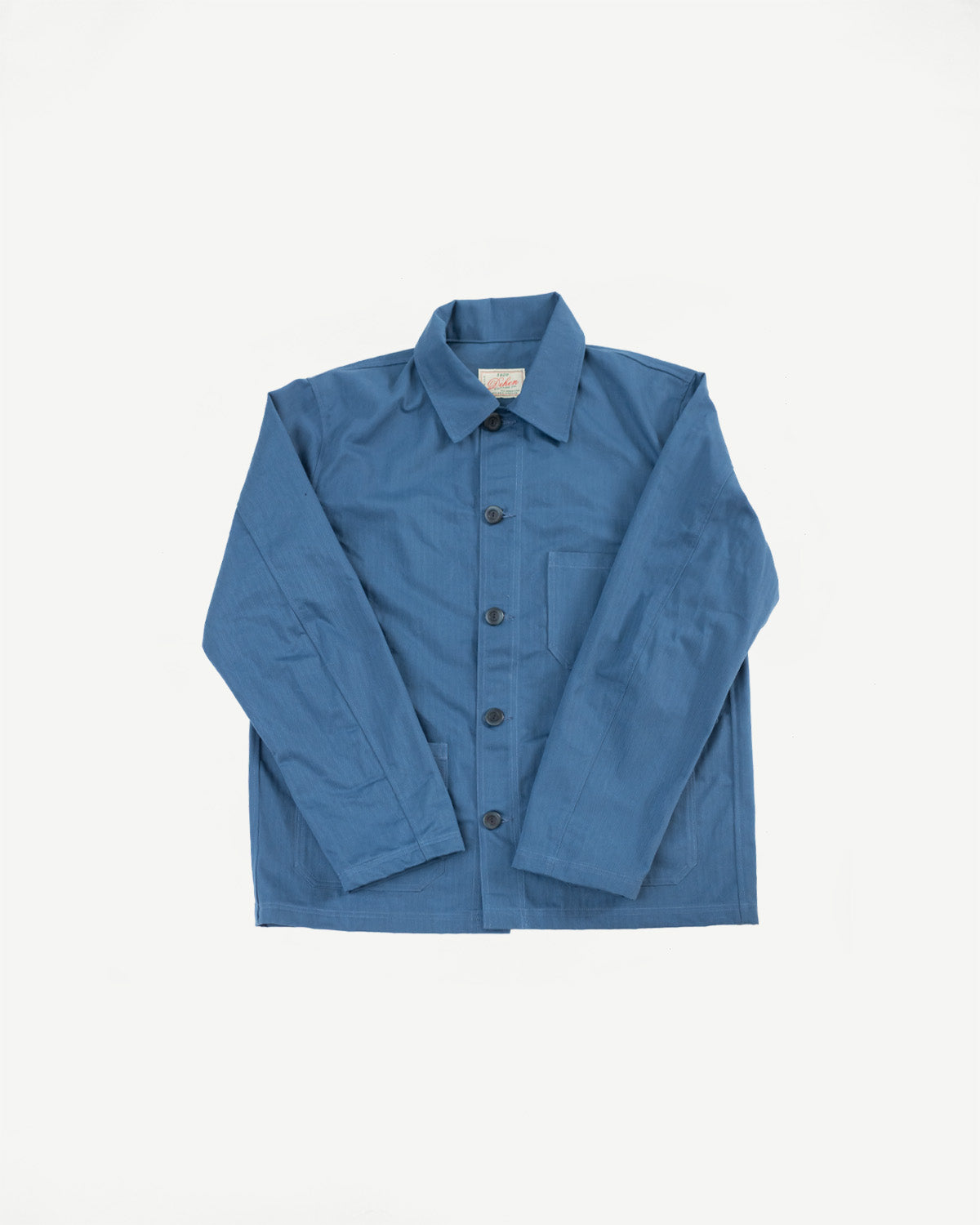 Dry Waxed Chore Coat - Mock Blue