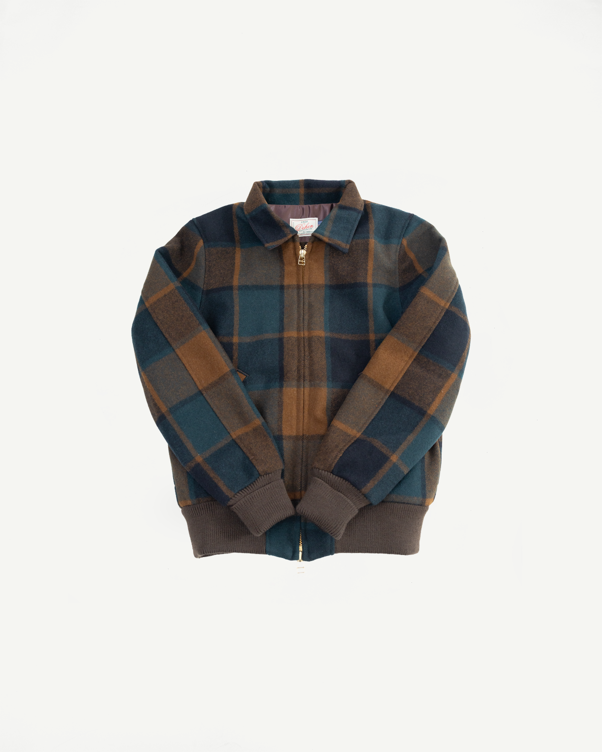 Melton Wool Weekender Jacket - Oregon Plaid | Dant Melton Wool Weekender Jacket - Oregon Plaid | Dant