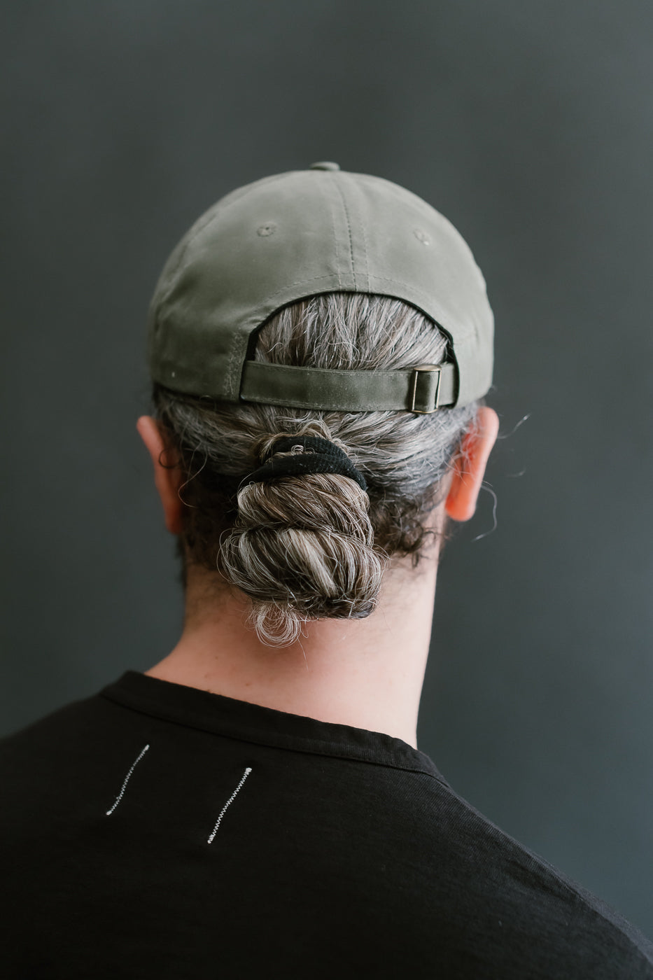 Waxed Canvas Baseball Hat - Light Moss