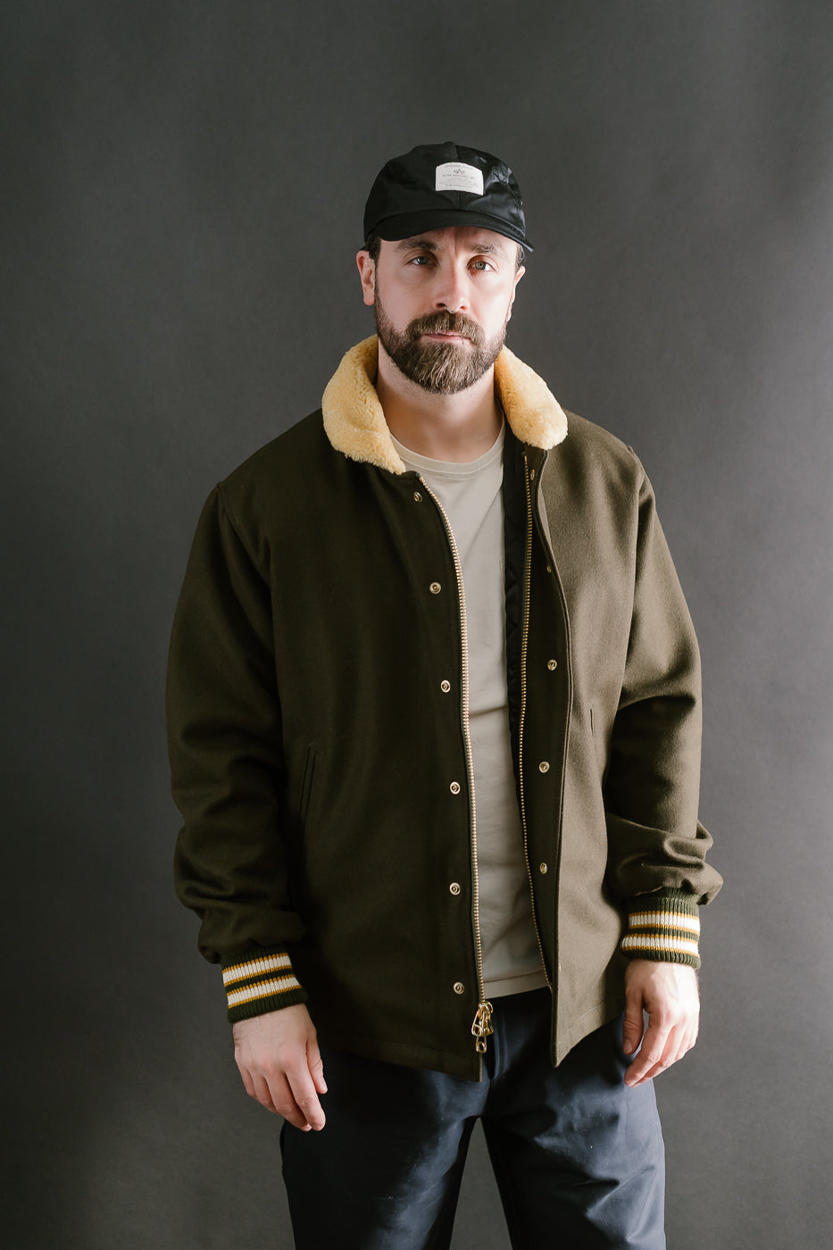 Concourse Coat - Loden, Gold
