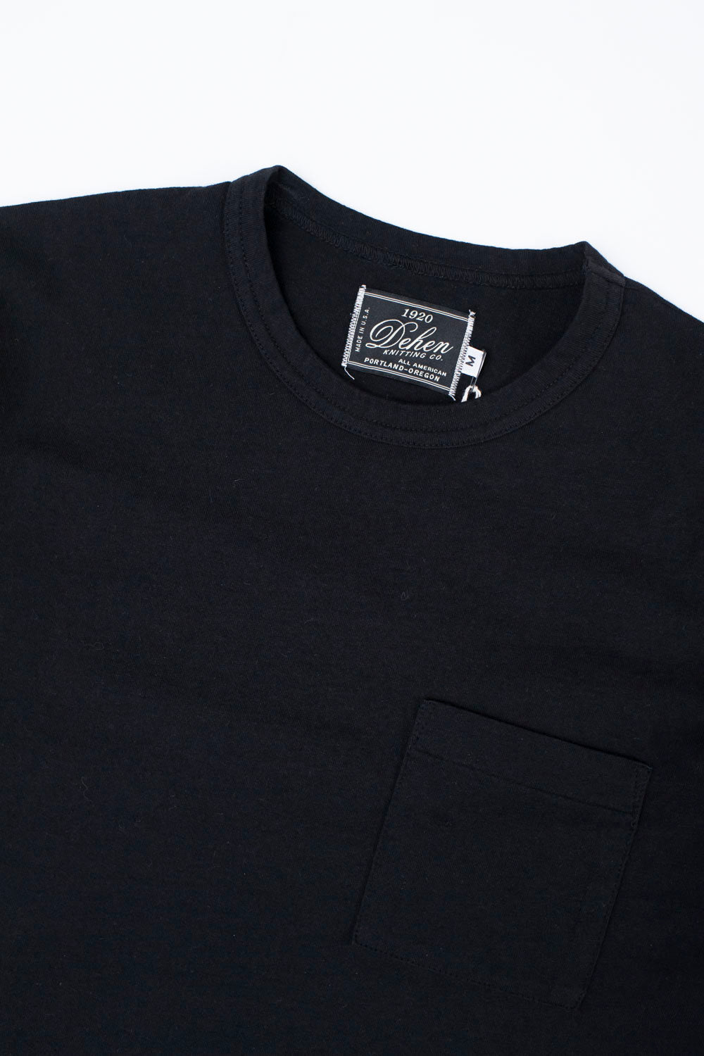 Heavy Duty Pocket Tee - Black