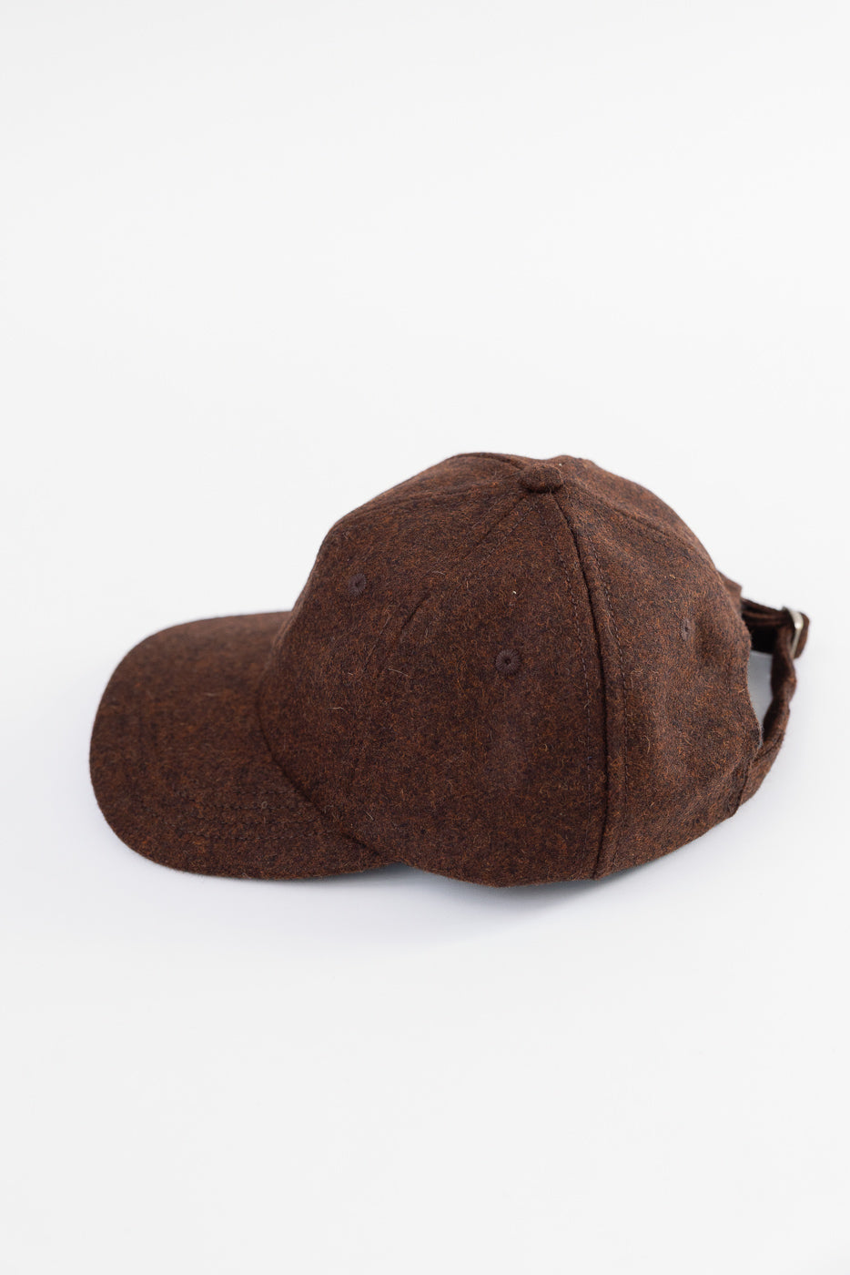 Melton Wool Baseball Hat - Red Oak Mix | Dant