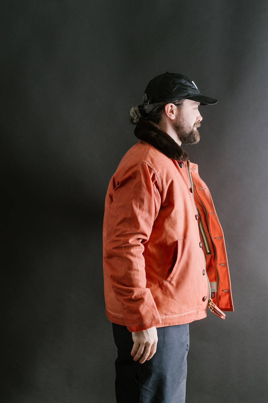 N-1 Deck Jacket - Burnt Orange, Brown